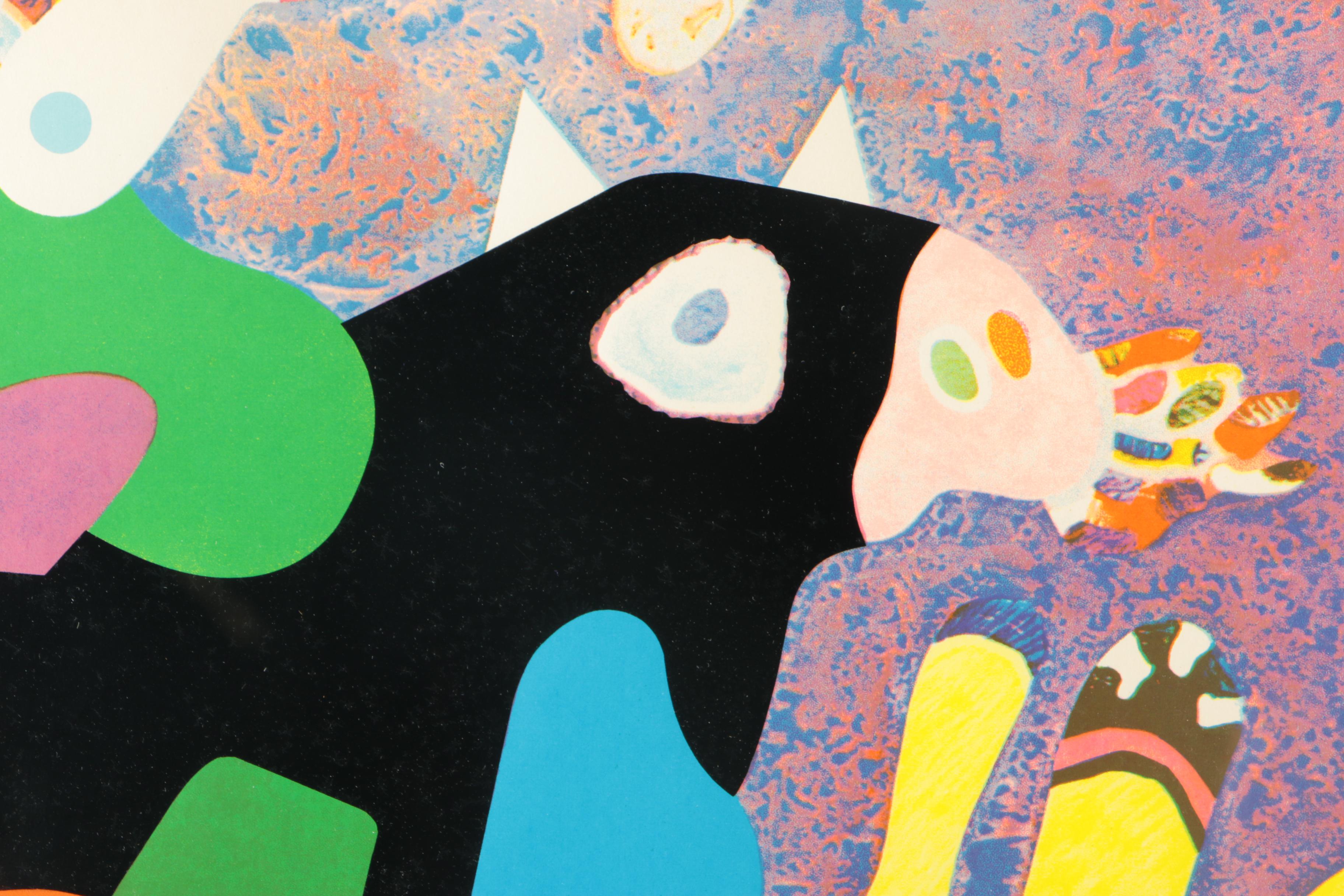 Otmar Alt Limited Edition Serigraph "Hippo"