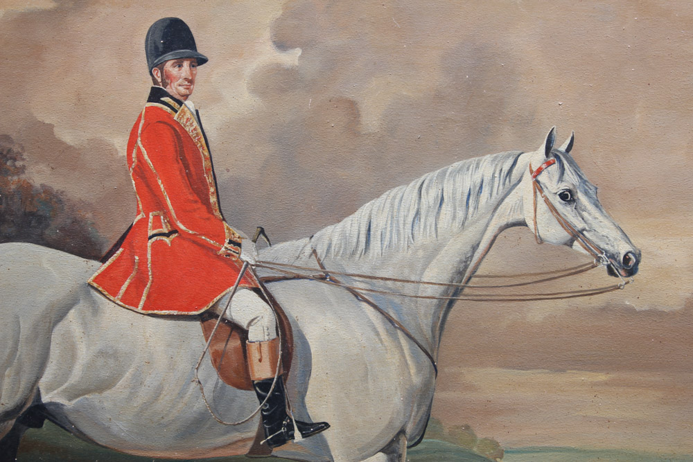 Wallace Nall Oil Painting on Board