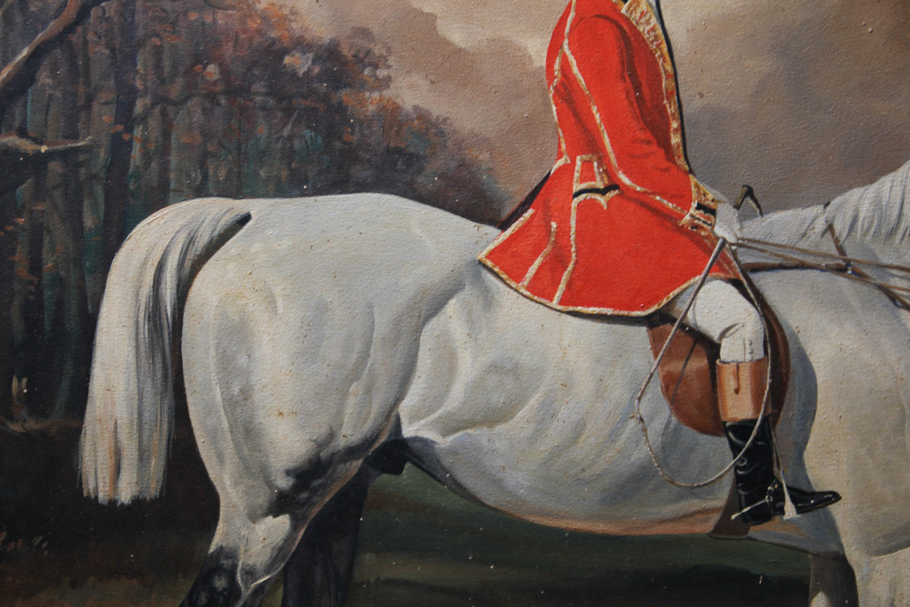 Wallace Nall Oil Painting on Board