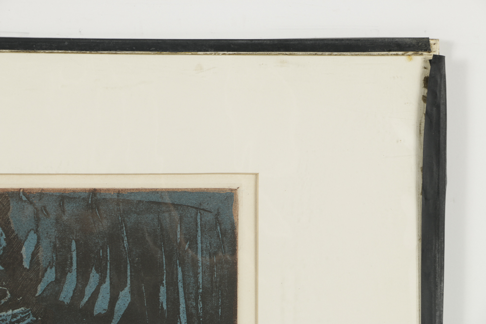 John Ihle Artist's Proof Color Etching on Paper "Ungawa, Tantor"