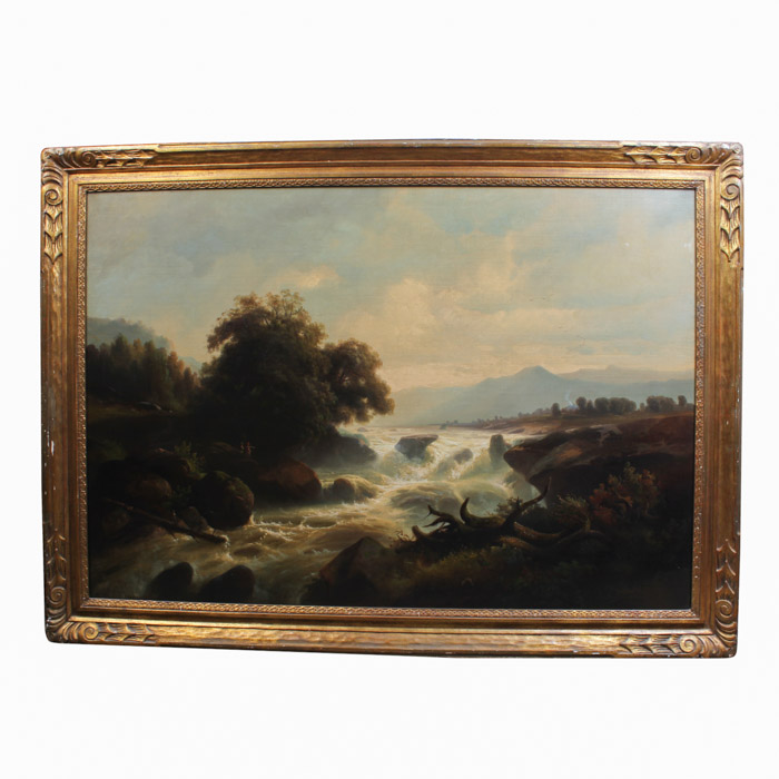 Johann-Hermann Carmiencke Oil Painting on Canvas