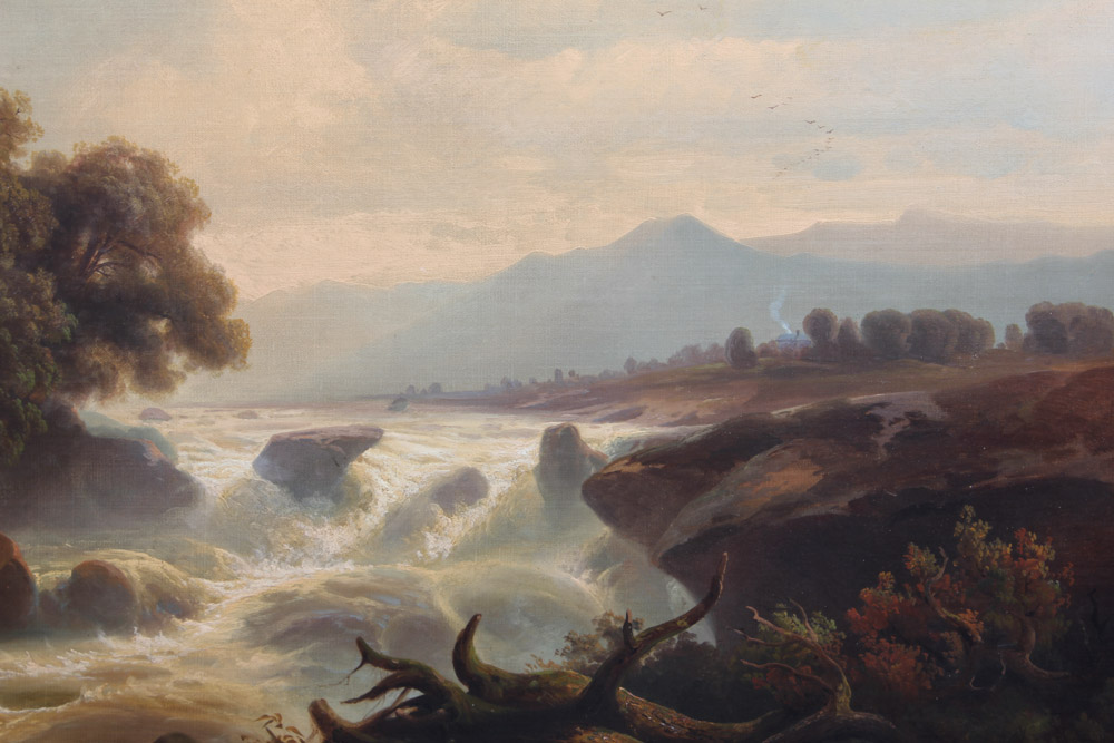 Johann-Hermann Carmiencke Oil Painting on Canvas