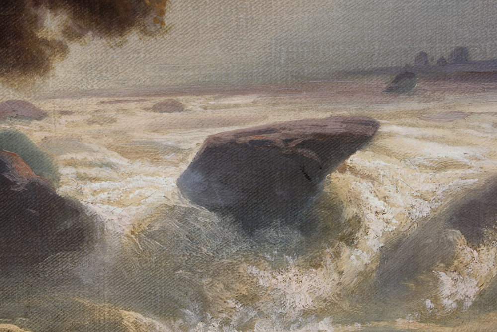 Johann-Hermann Carmiencke Oil Painting on Canvas