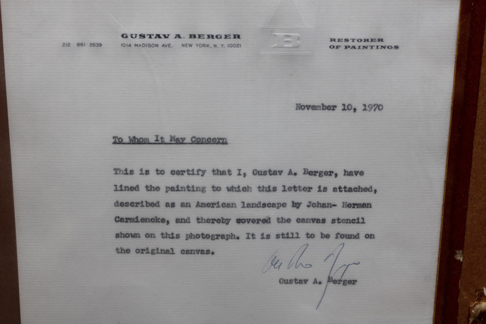 Johann-Hermann Carmiencke Oil Painting on Canvas