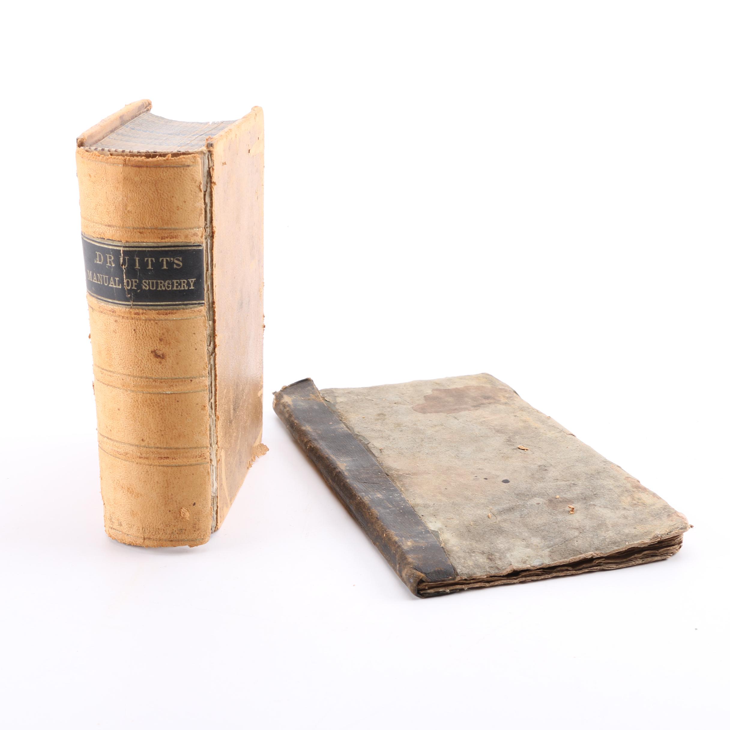1859 "Surgeon's Vade Mecum: Manual of Modern Surgery" by Robert Druitt