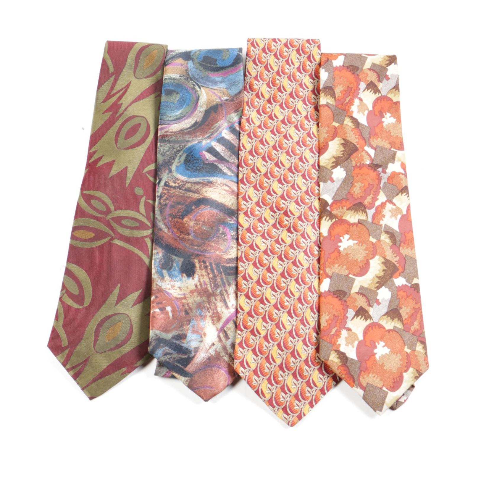 Neckties Including Jean Paul Gaultier and Pierre Balmain