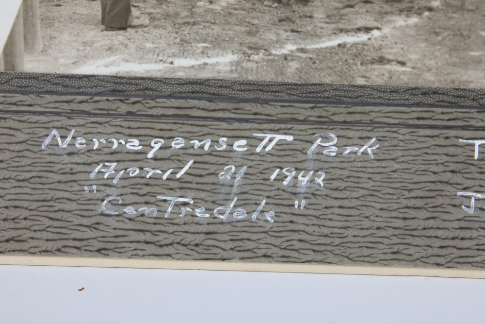 Collection of Narragansett Park Black and White Photographs of Race Horses