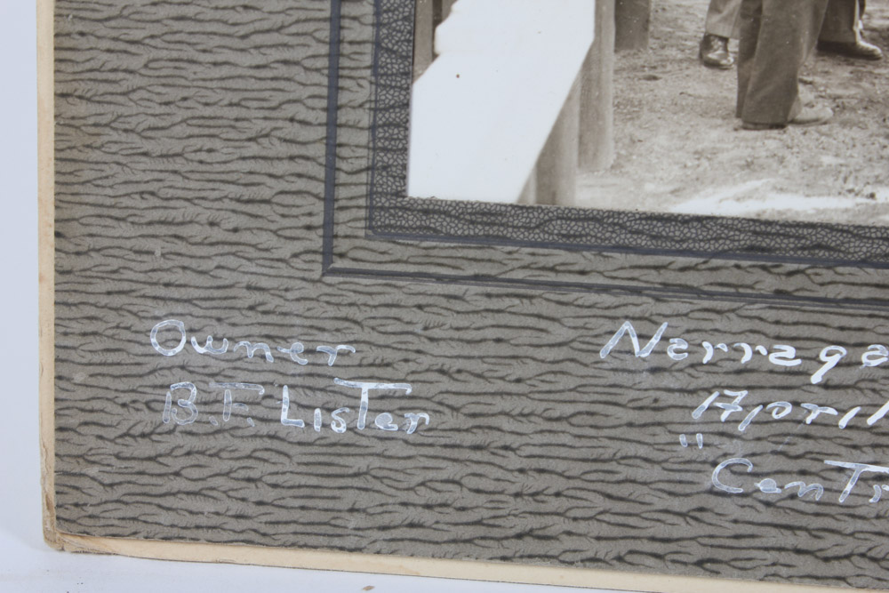 Collection of Narragansett Park Black and White Photographs of Race Horses