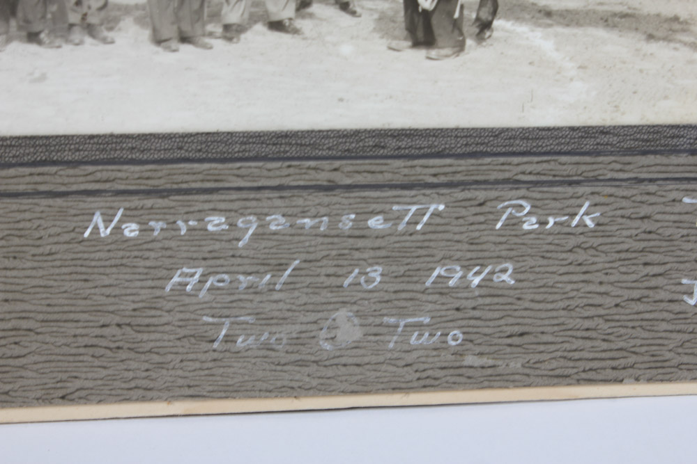 Collection of Narragansett Park Black and White Photographs of Race Horses