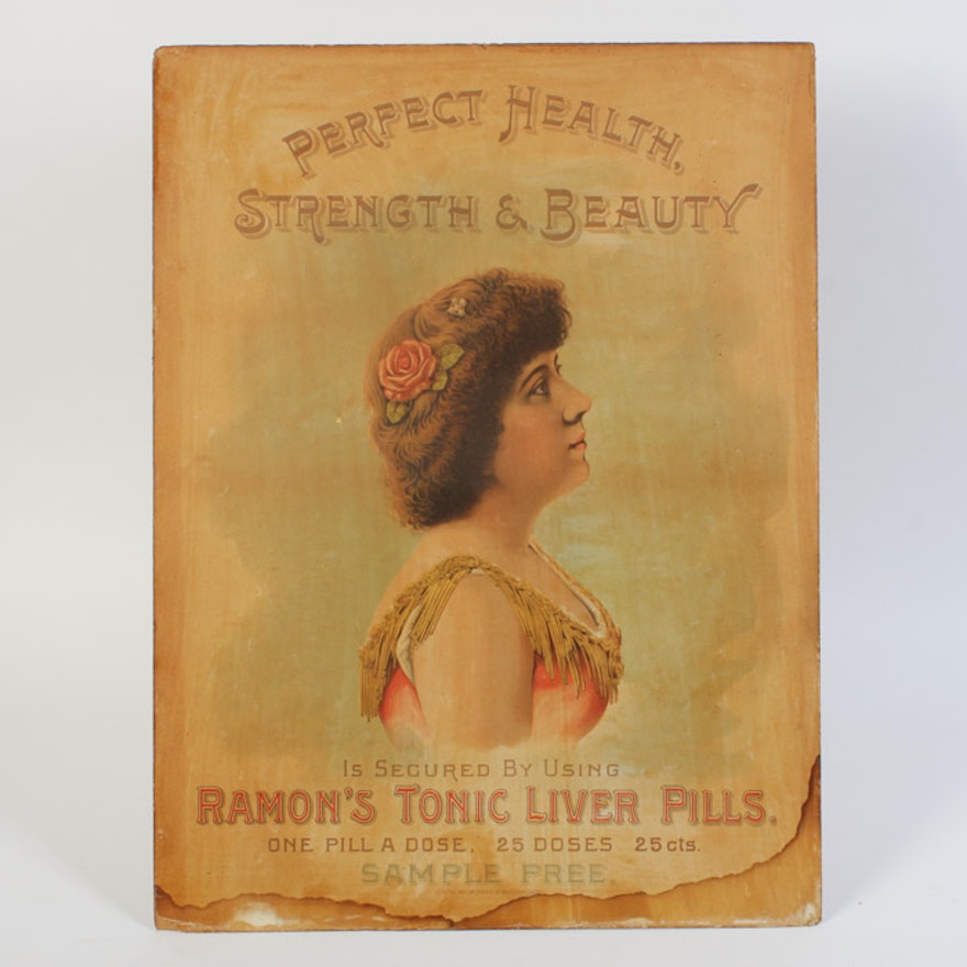 Original Ad for Roman's Tonic Liver Pills