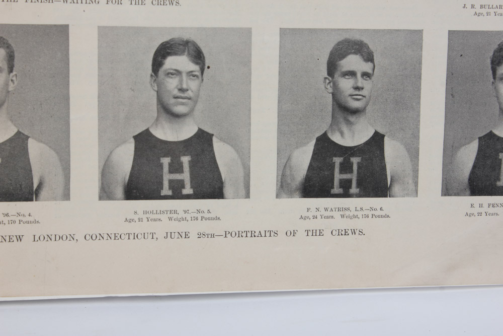 Rowing Theme Caricatures, Photographs and Ephemera