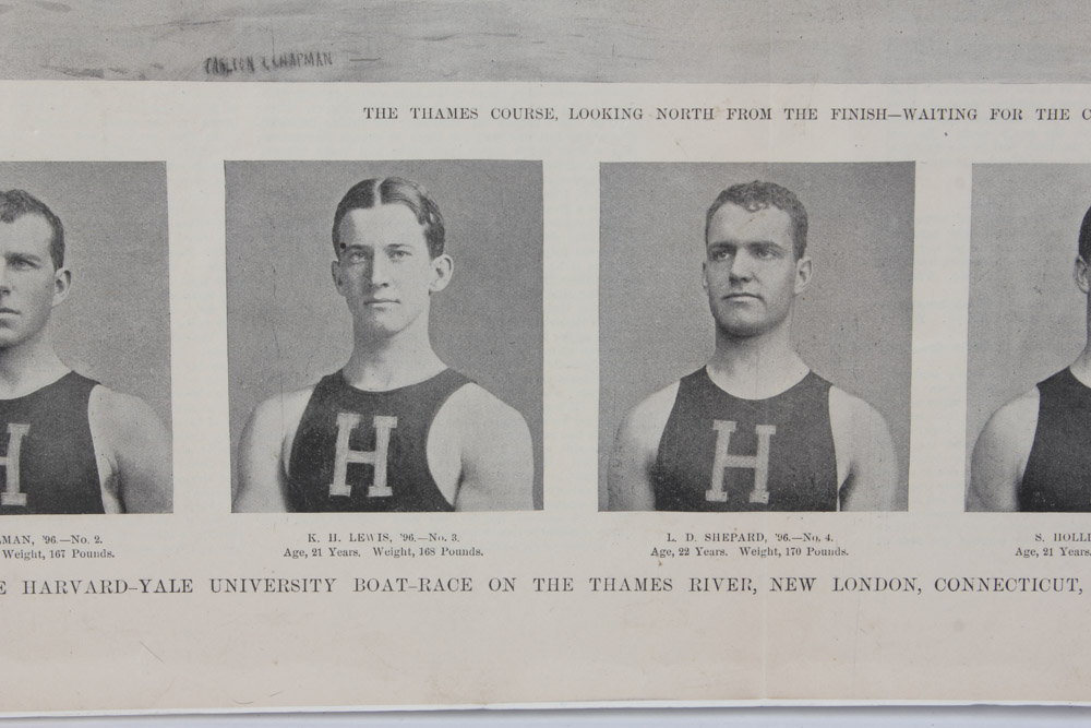 Rowing Theme Caricatures, Photographs and Ephemera