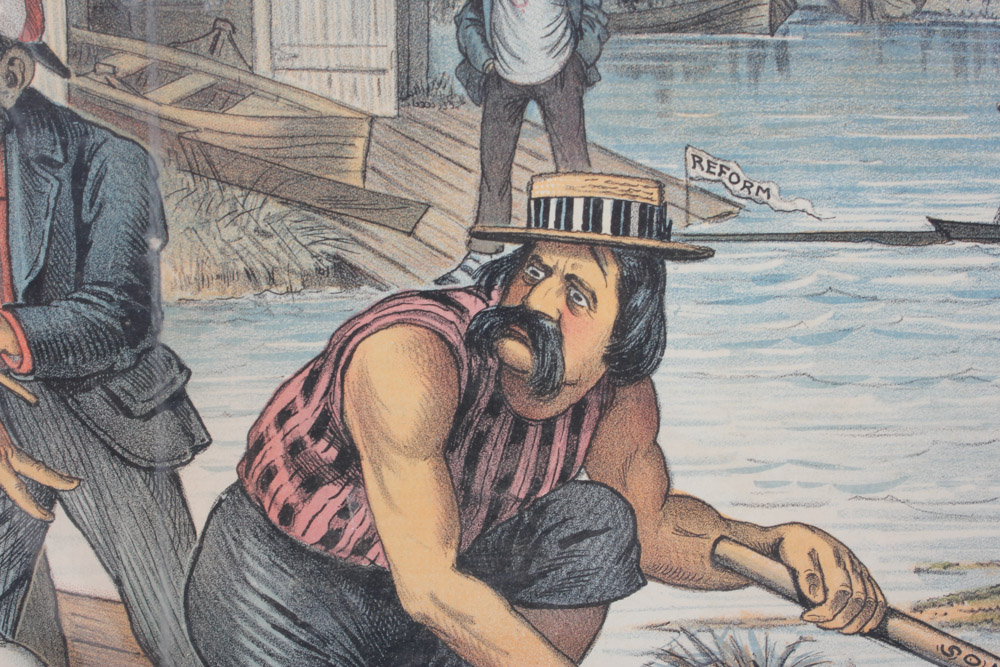 Rowing Theme Caricatures, Photographs and Ephemera