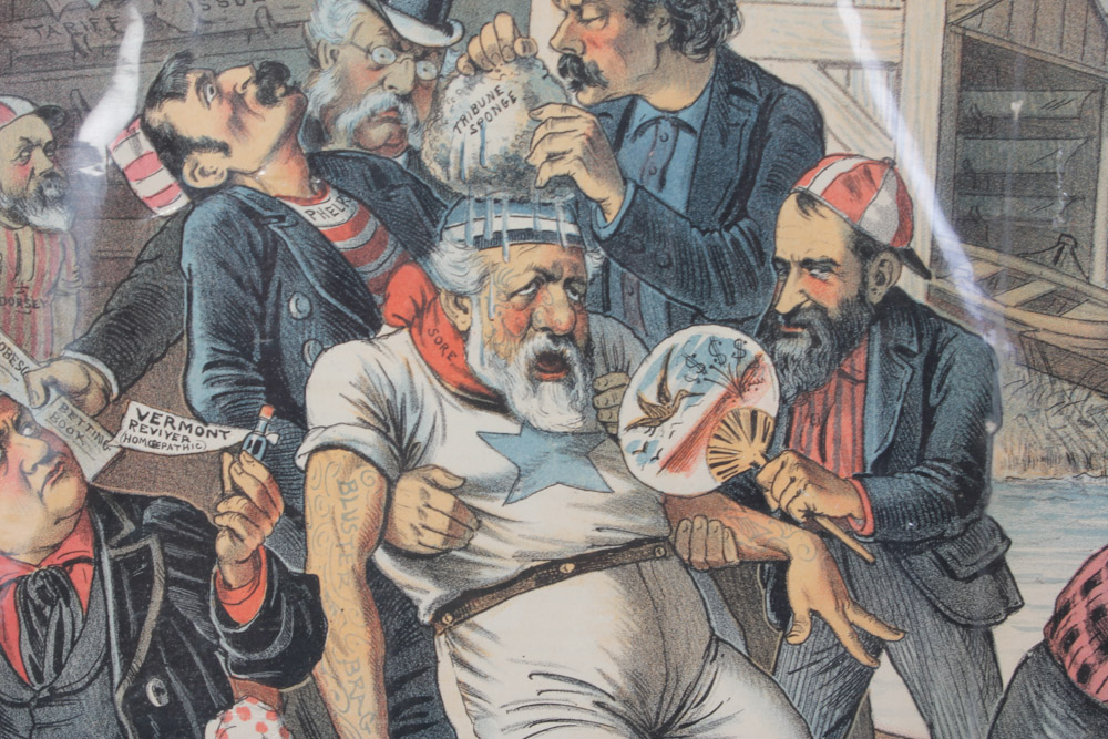 Rowing Theme Caricatures, Photographs and Ephemera