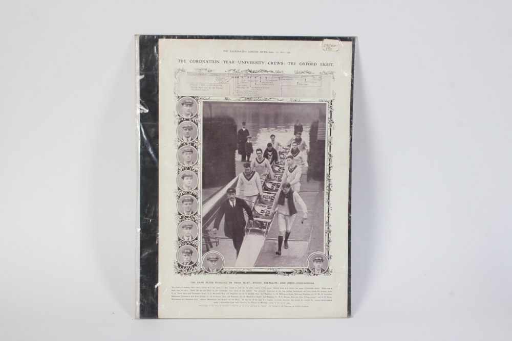 Rowing Theme Caricatures, Photographs and Ephemera