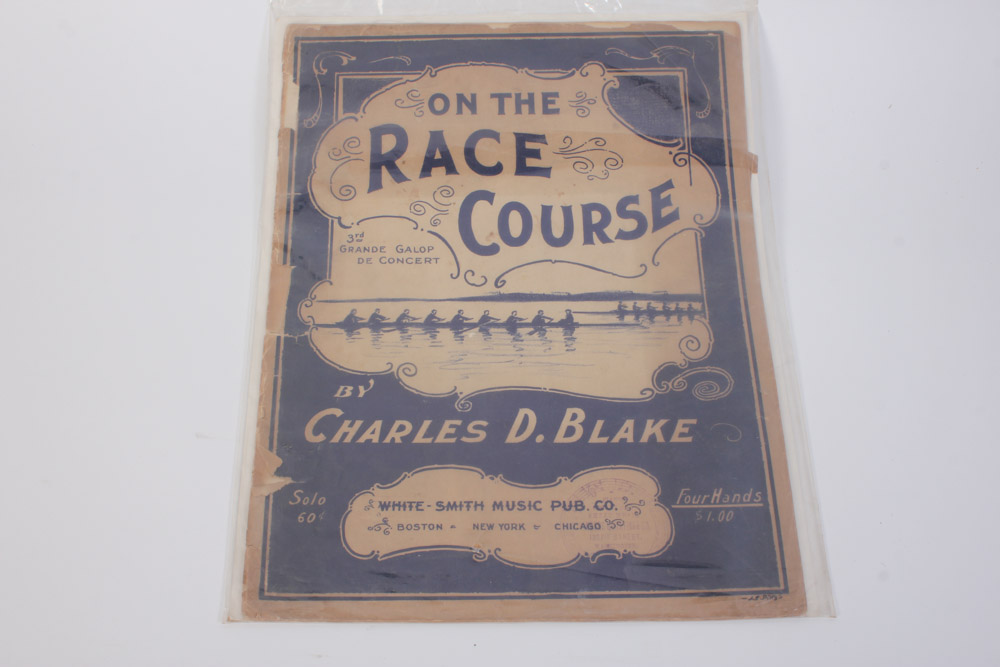 Rowing Theme Caricatures, Photographs and Ephemera