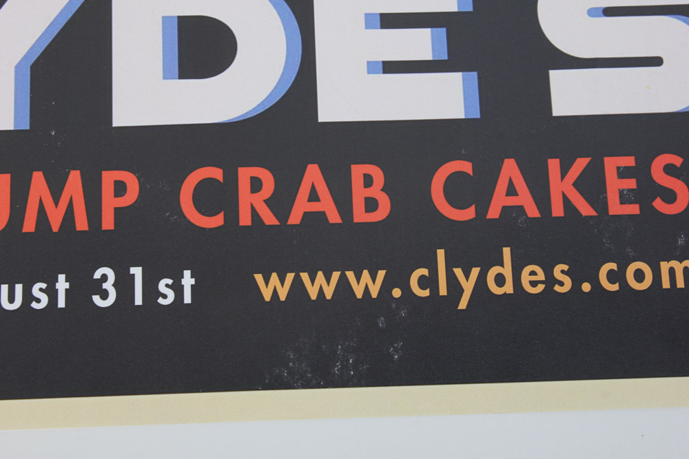 Collection of Clyde's Restaurant Group Posters