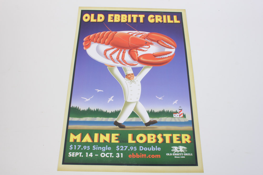Collection of Clyde's Restaurant Group Posters