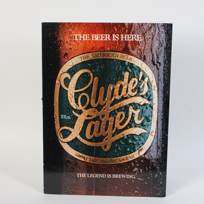 Collection of Clyde's Advertisement Posters