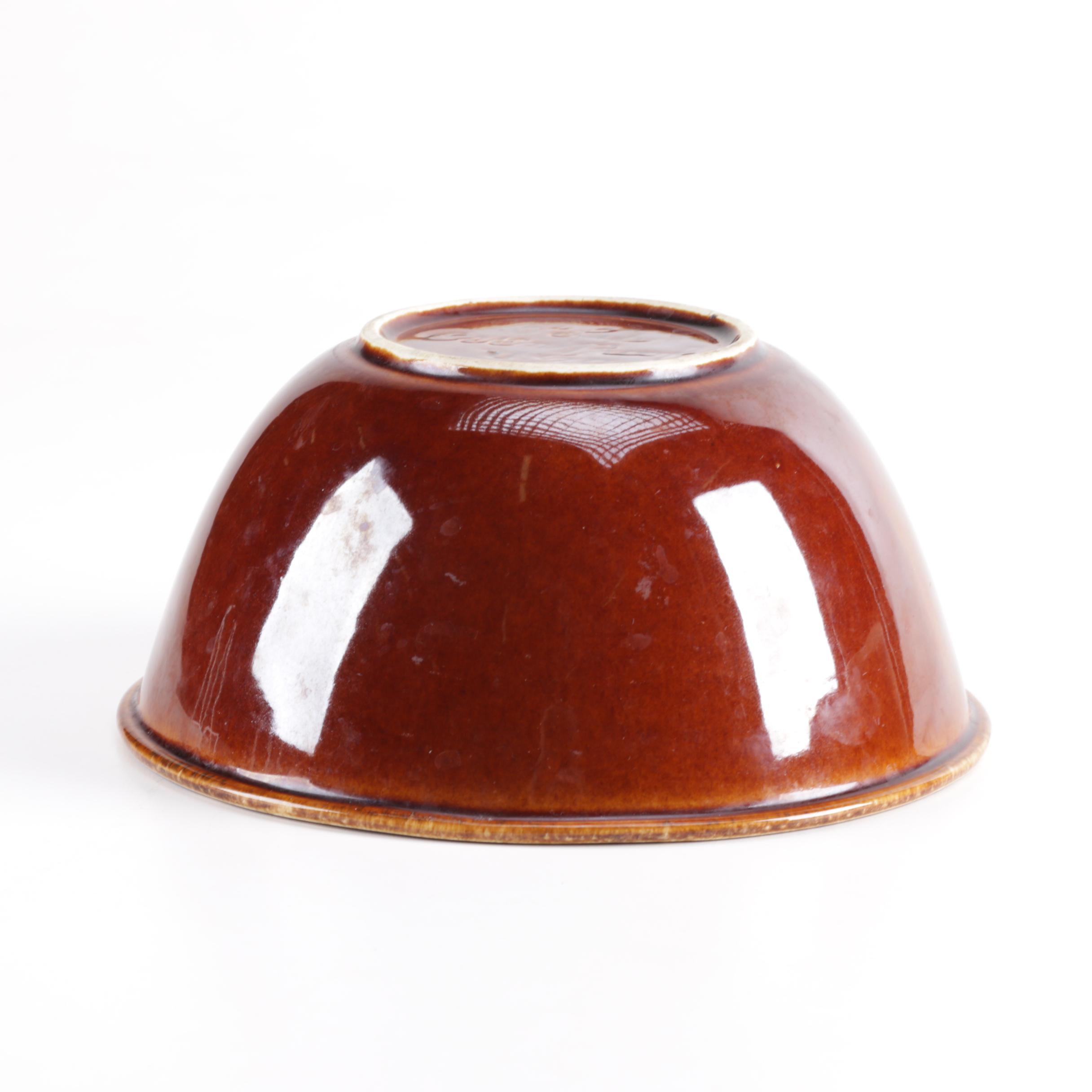 Assortment of Brown Glazed Ceramic Stoneware Including Hull and Kathy Kale