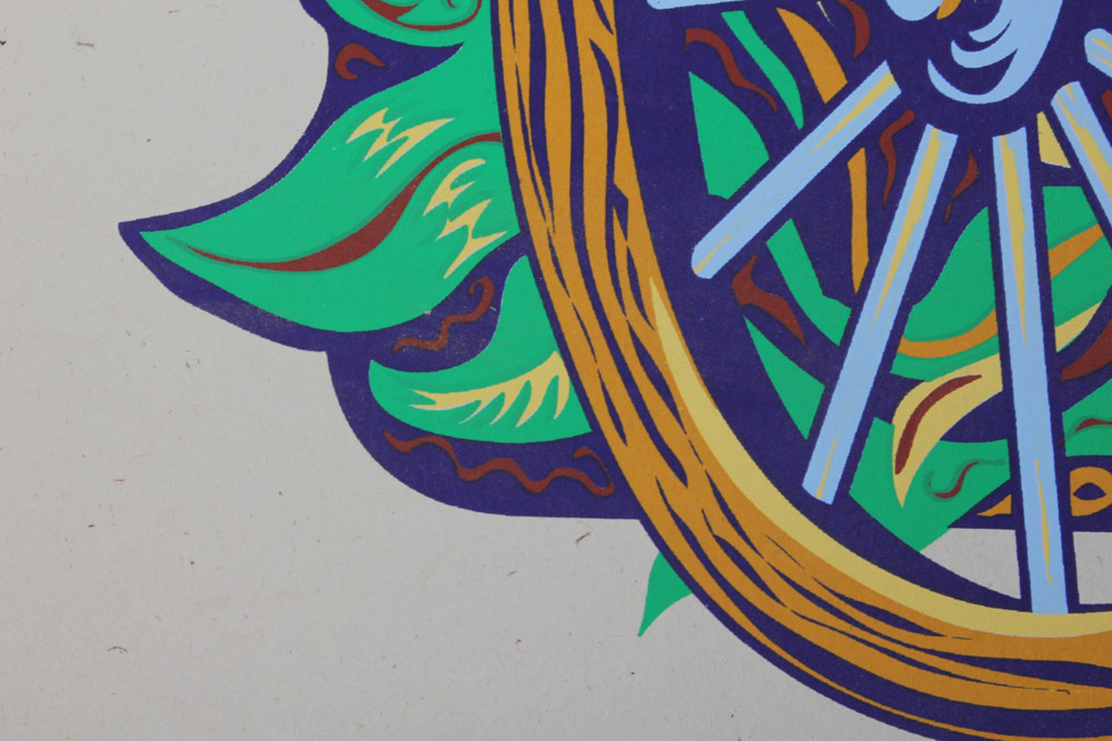 Limited Edition Block Print by John P. Lackey