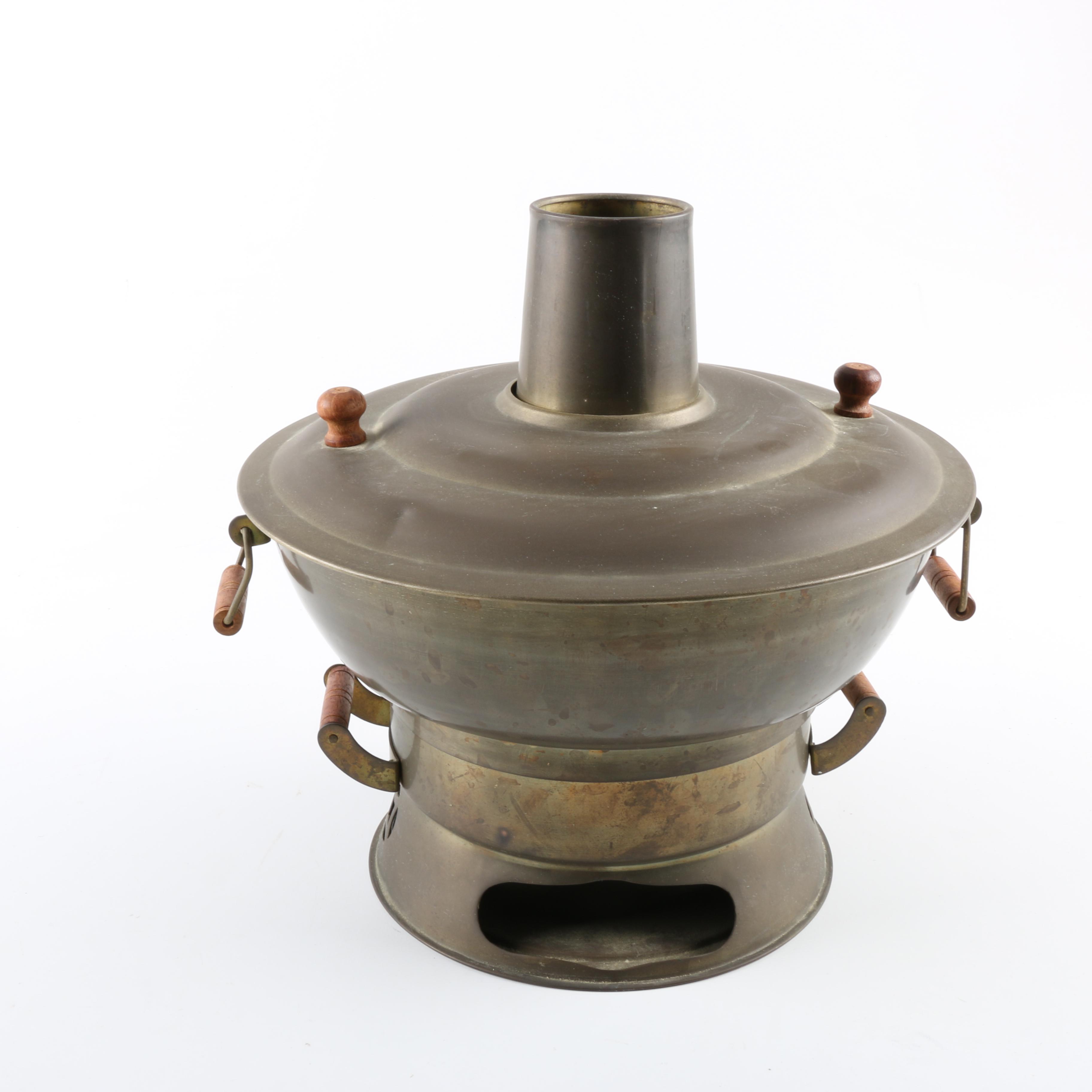 Brass Hibachi Brazier