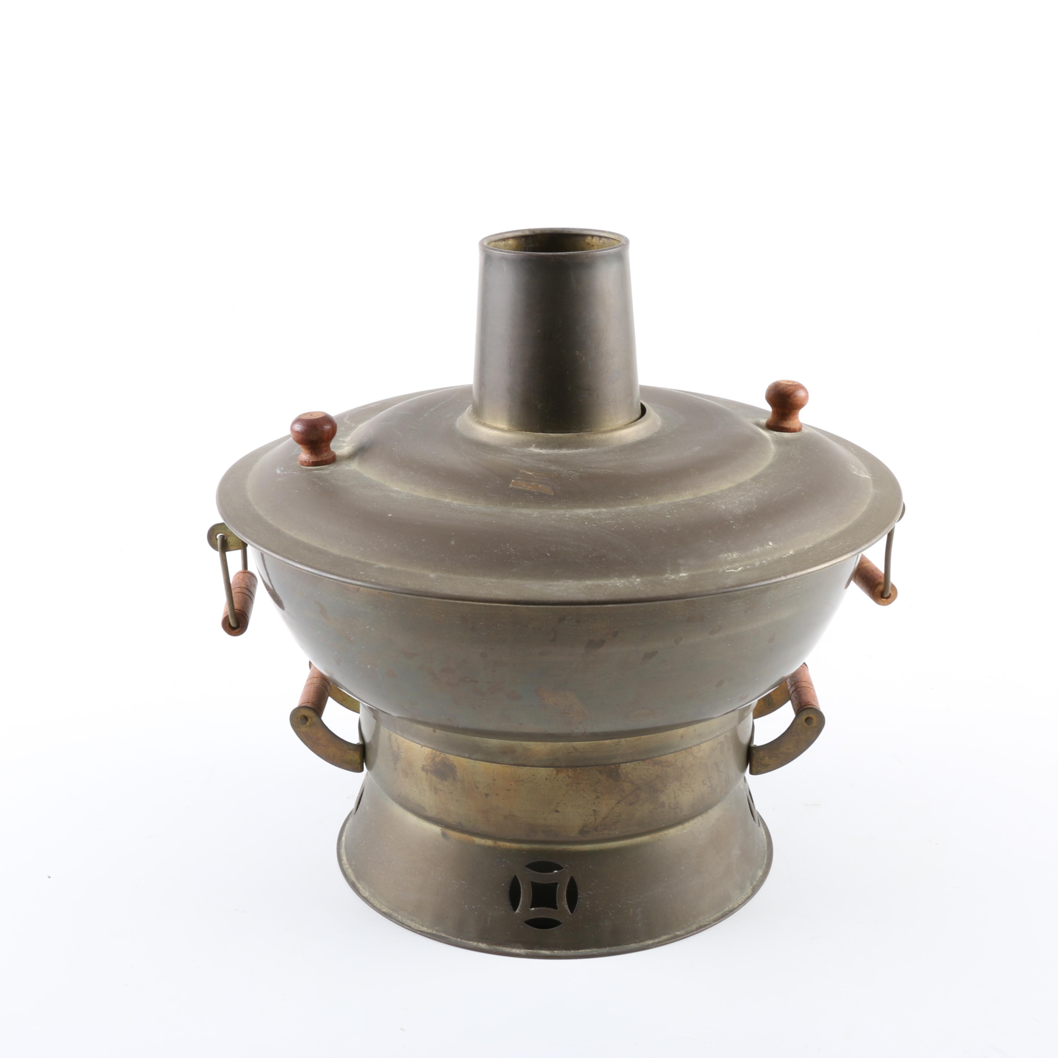 Brass Hibachi Brazier