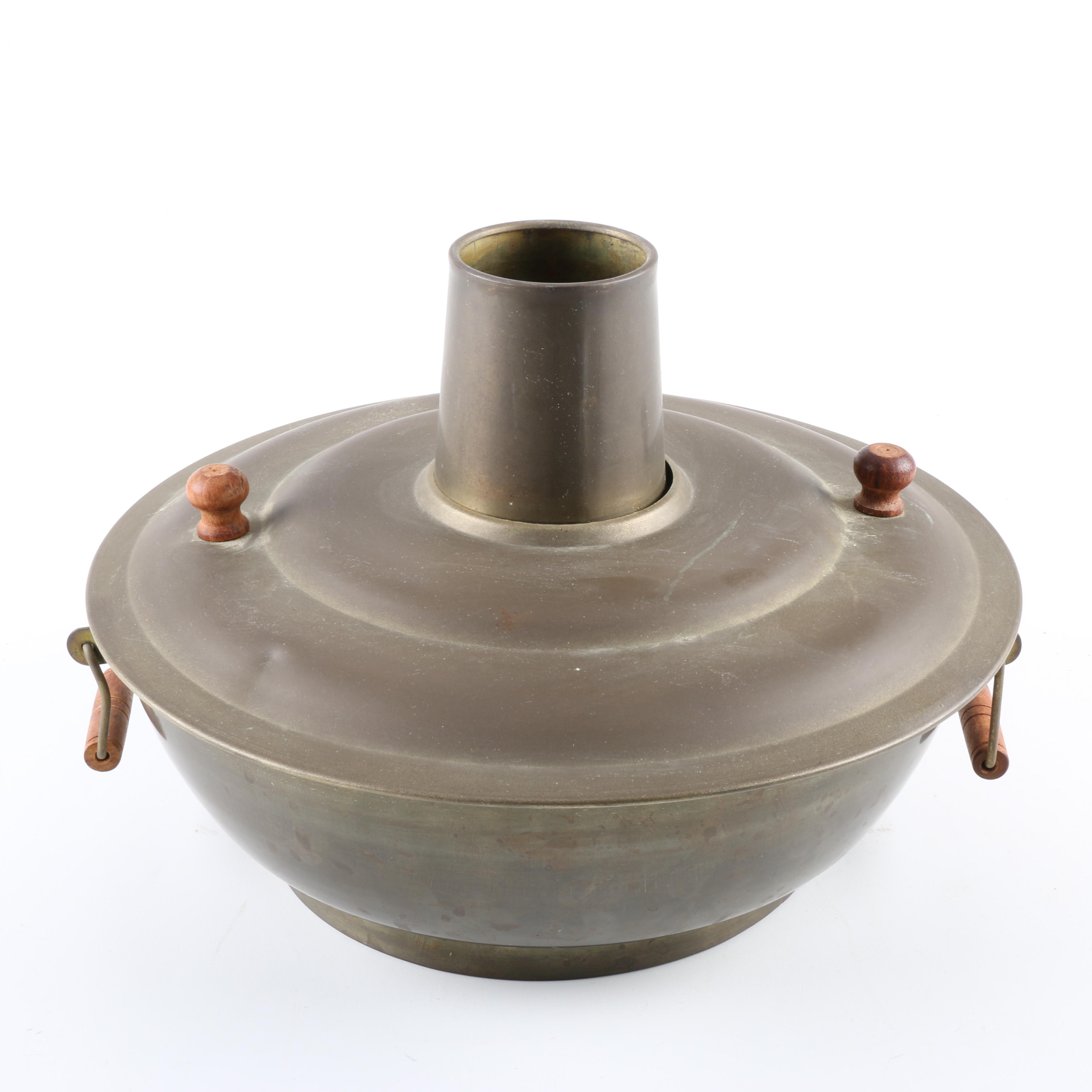 Brass Hibachi Brazier