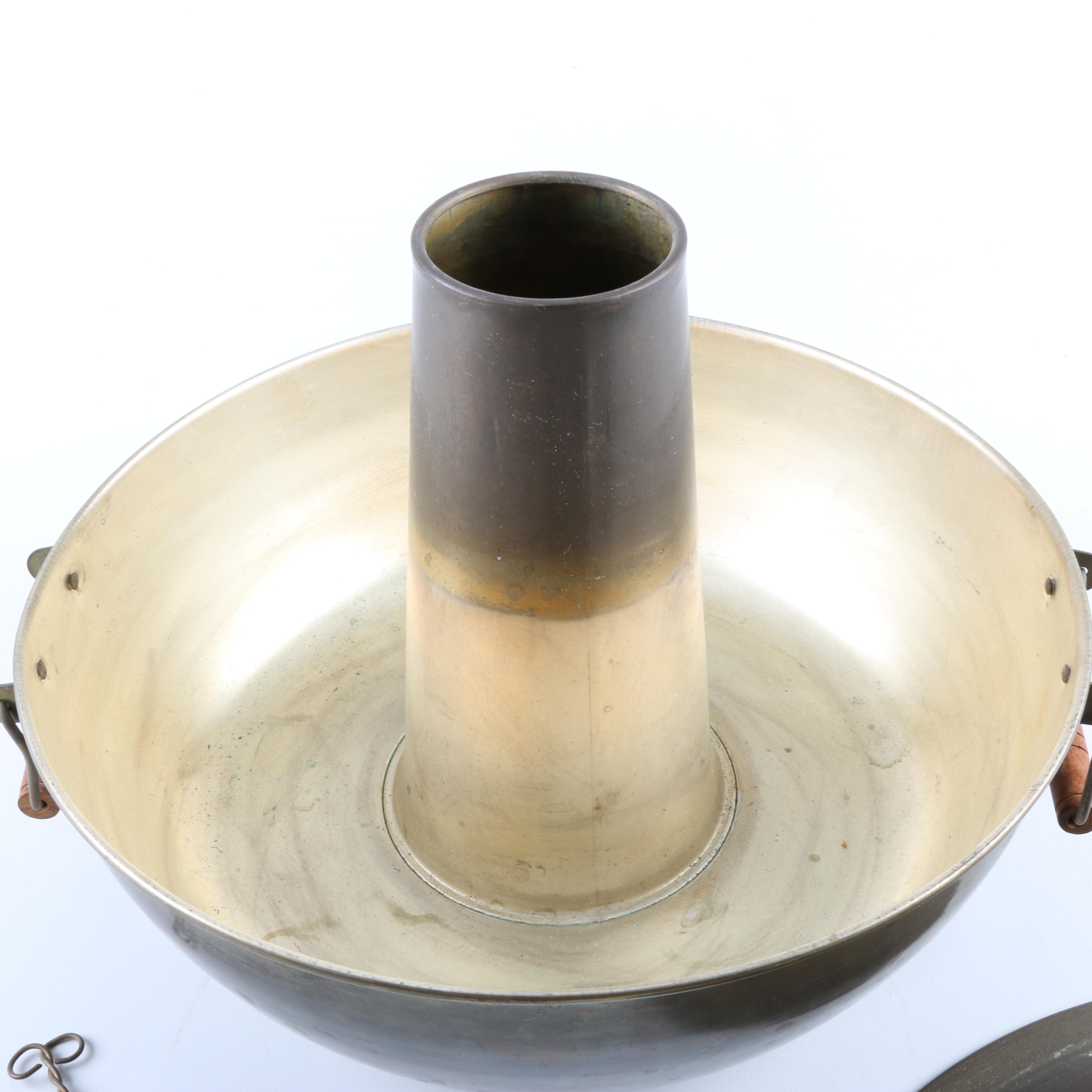 Brass Hibachi Brazier