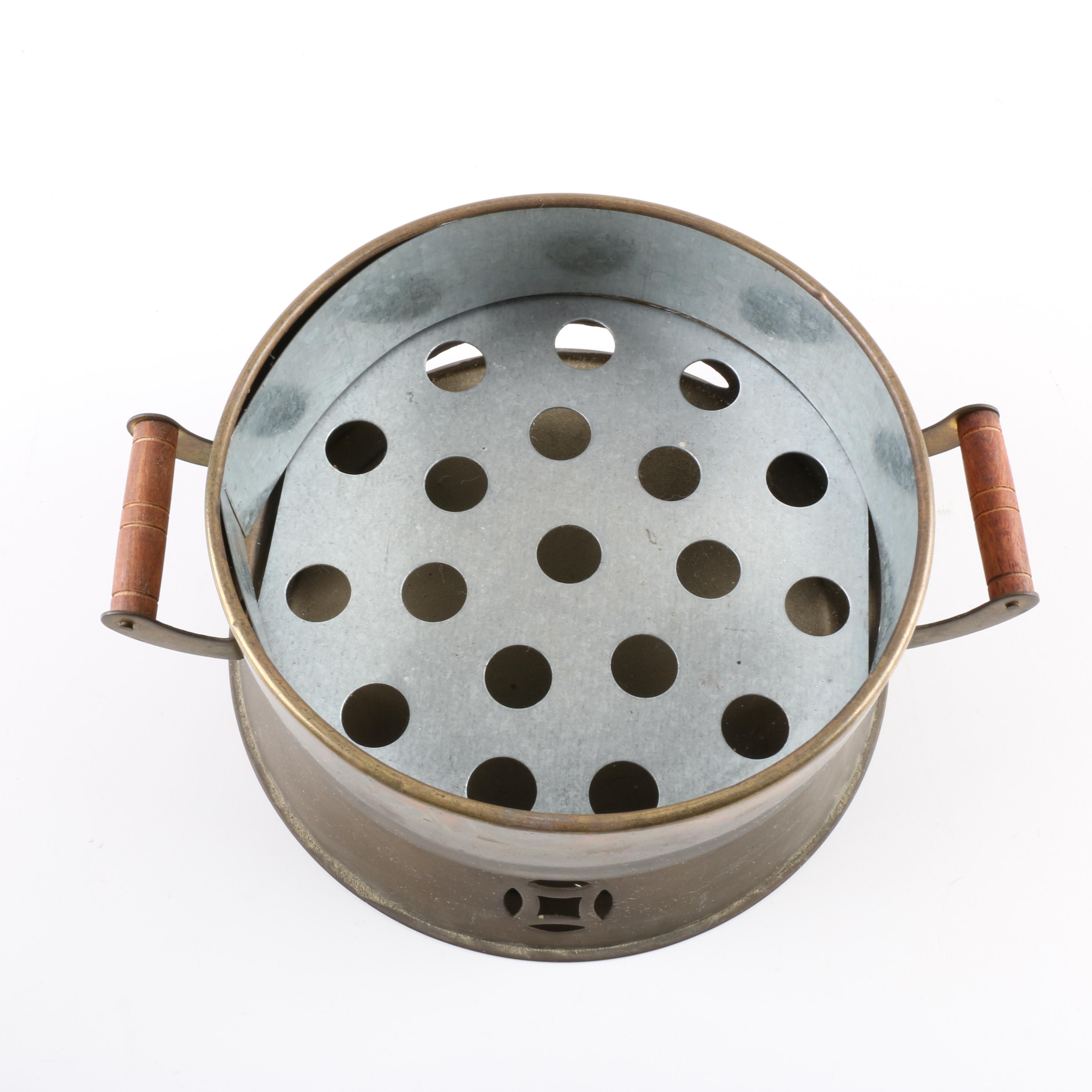 Brass Hibachi Brazier