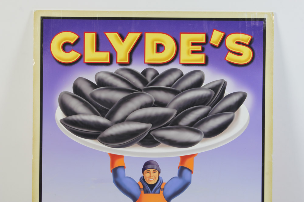 Clyde's "Mussels" Poster