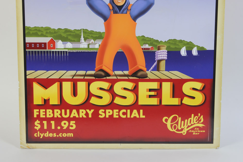Clyde's "Mussels" Poster