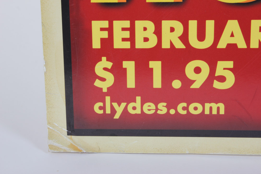 Clyde's "Mussels" Poster