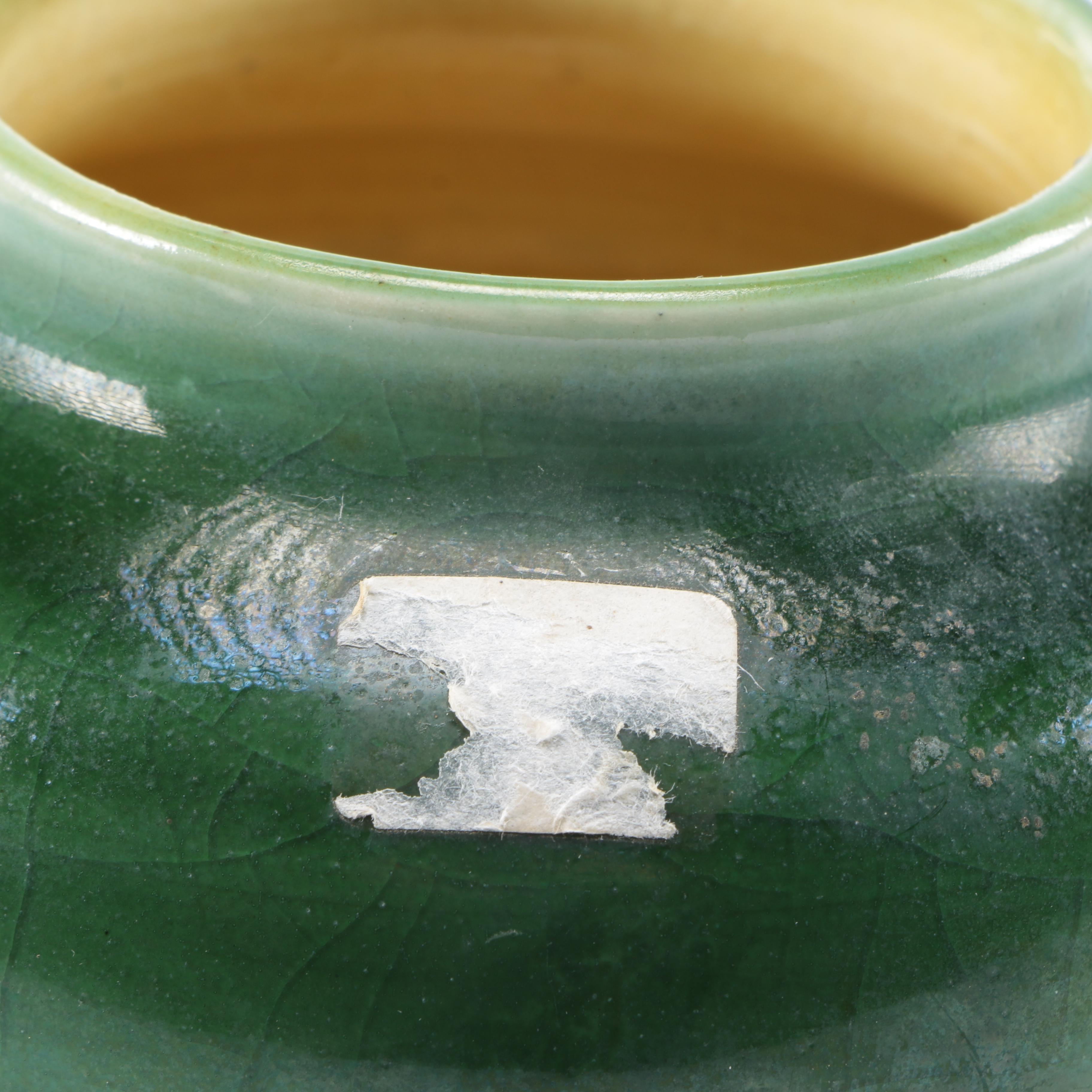 Assorted Pottery including Roseville "Carnelian II" Candlestick Holder