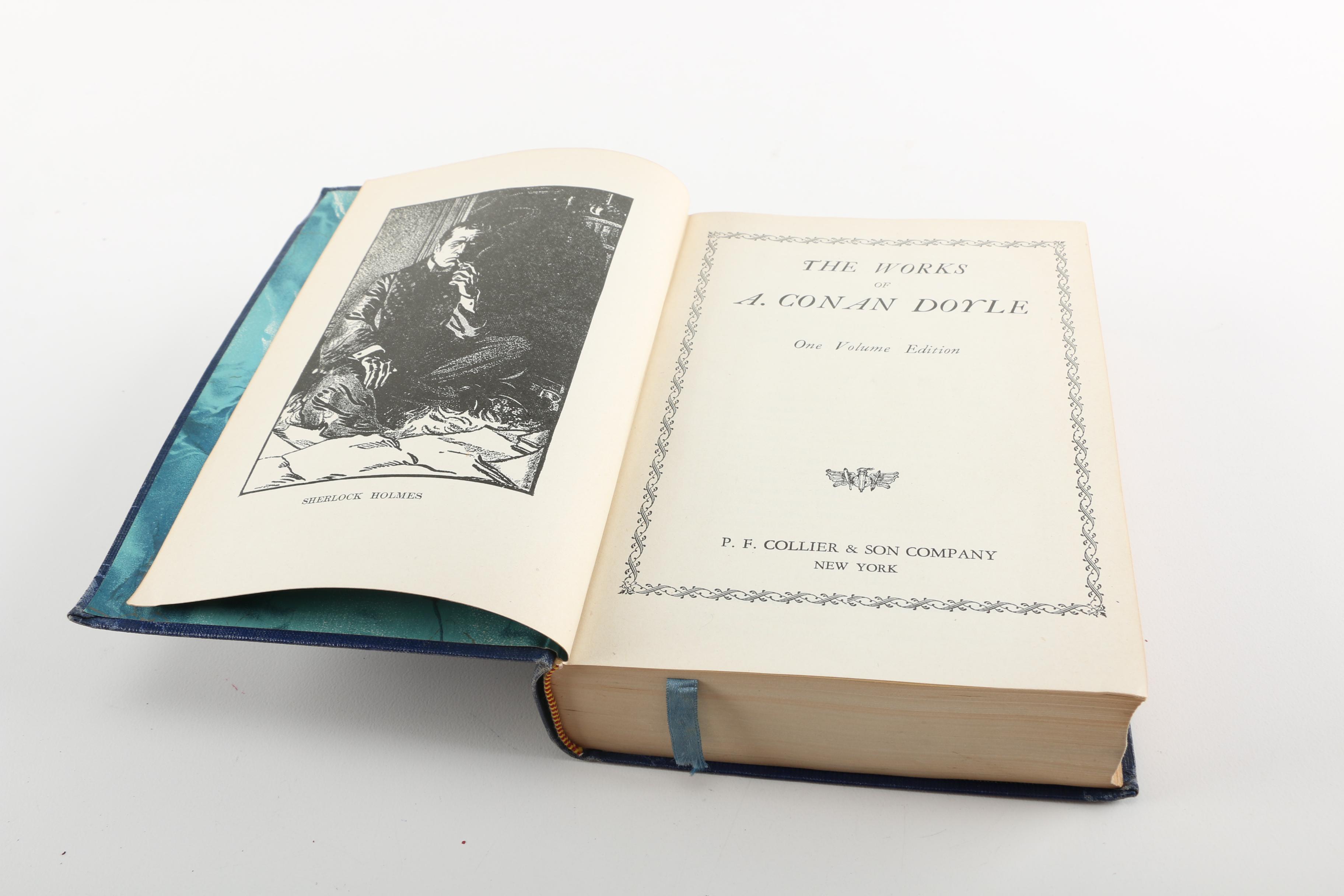 Antique A. Conan Doyle and Guy de Maupassant Works