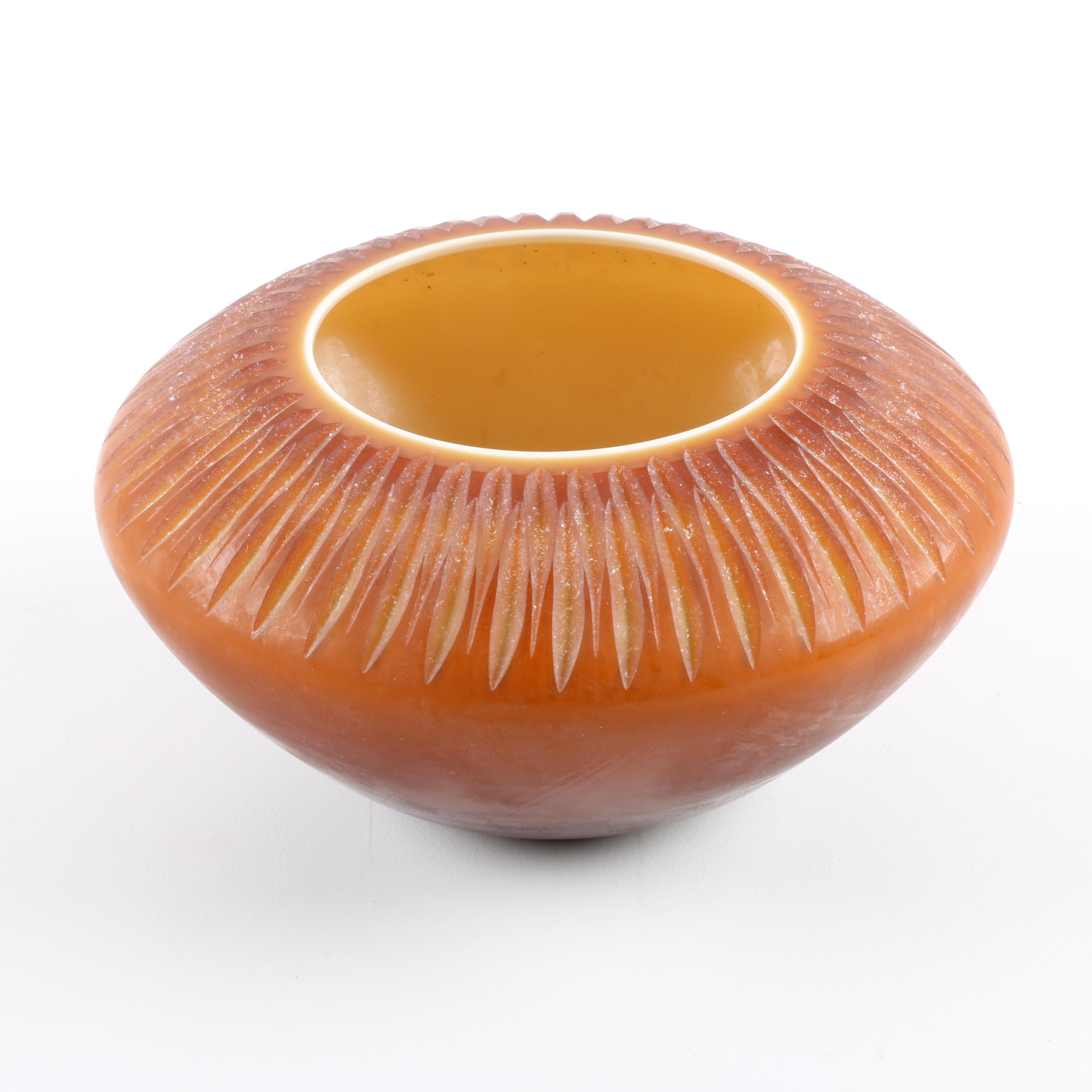 Salviati Venetian Art Glass Bowl