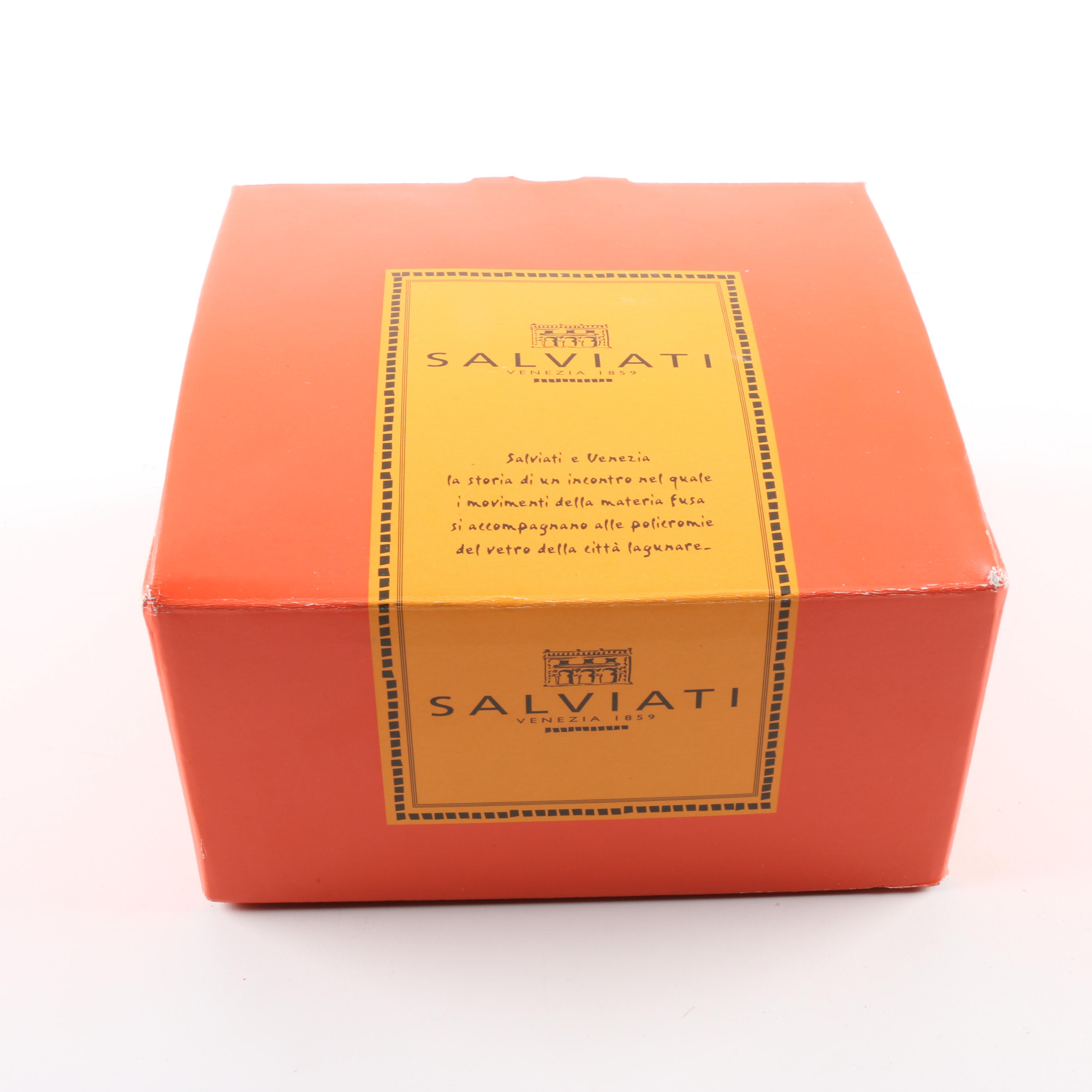 Salviati Venetian Art Glass Bowl