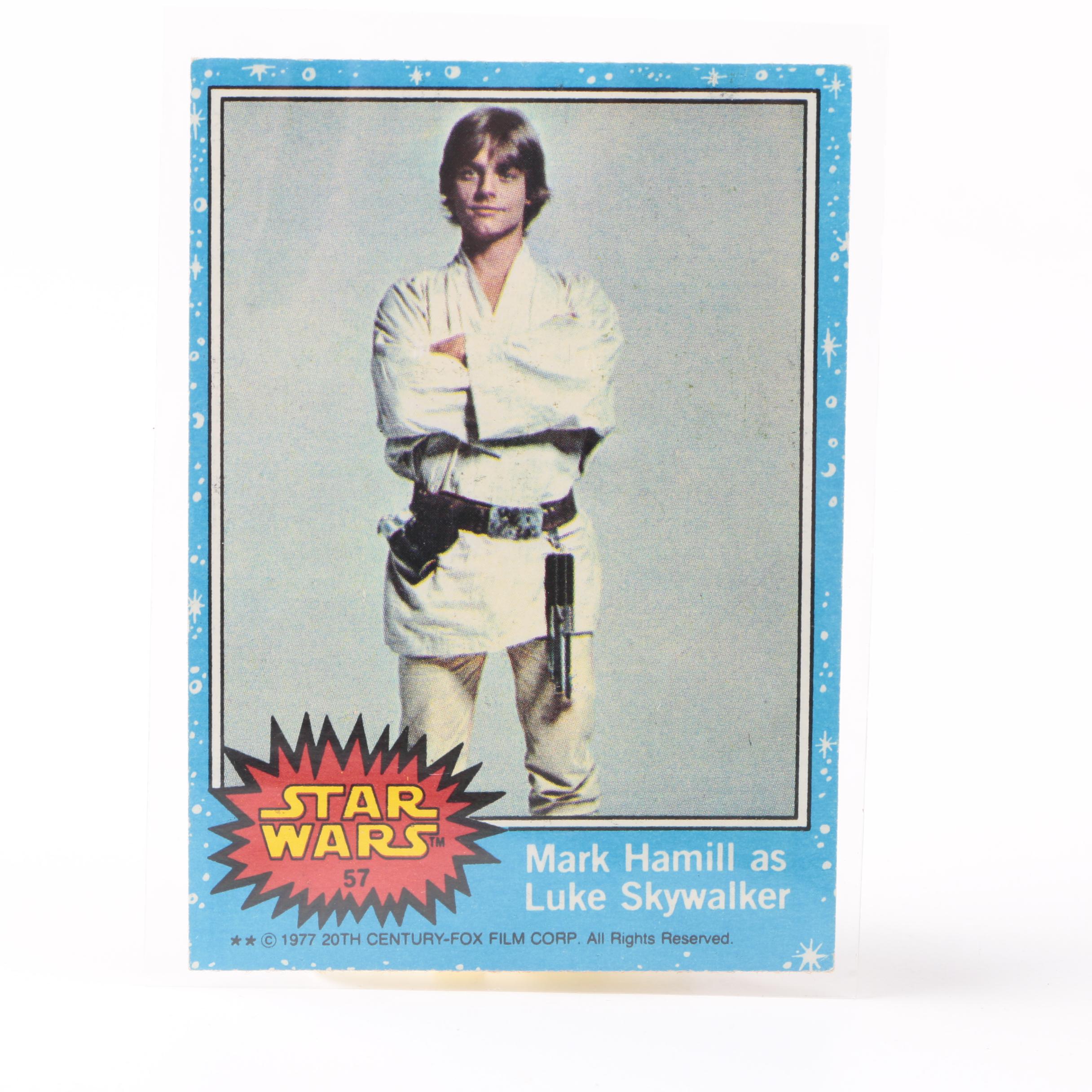 Complete Set of 1977 Star Wars Trading Cards