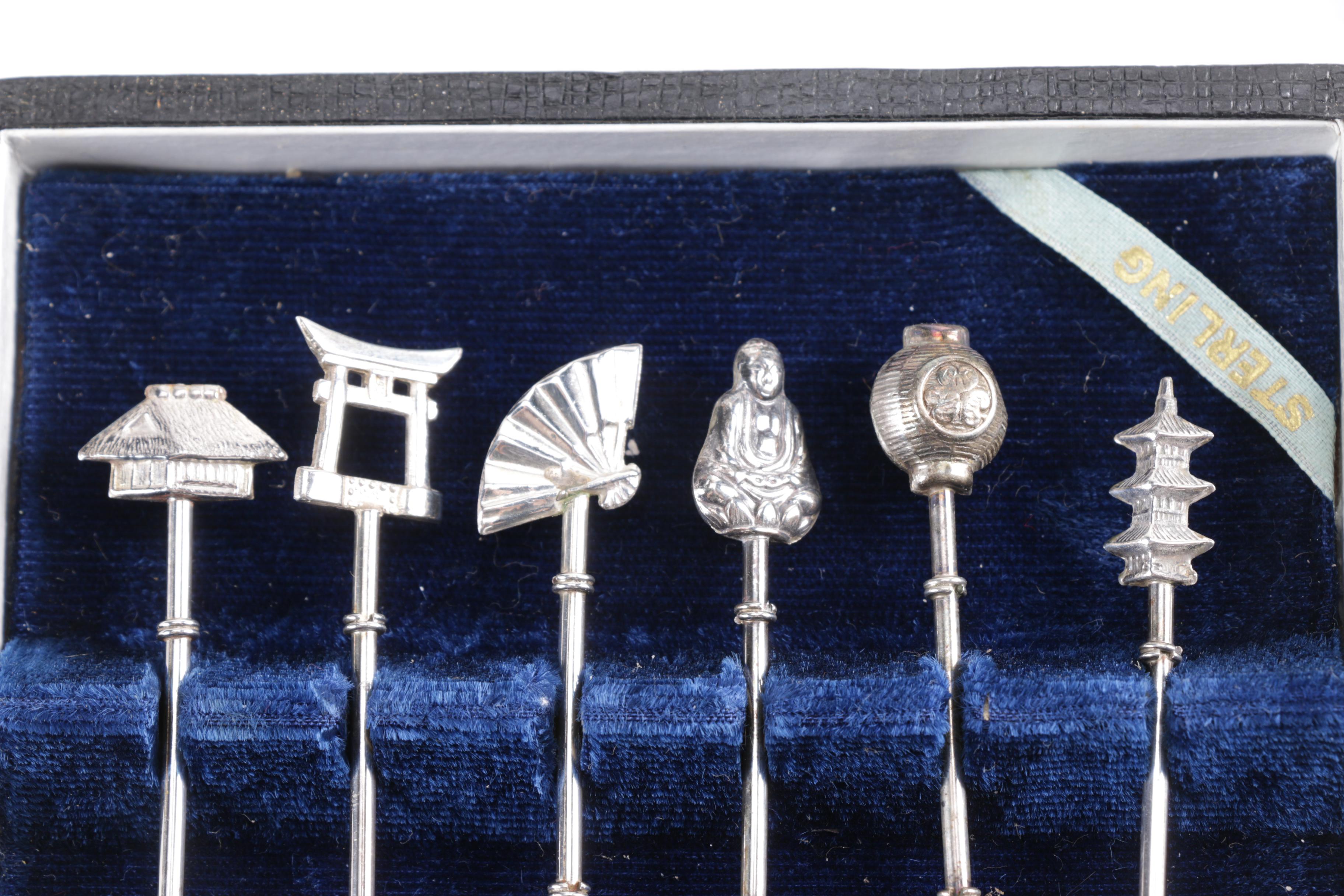 Sakai Silver Smiths Japanese Sterling Silver Cocktail Spoons