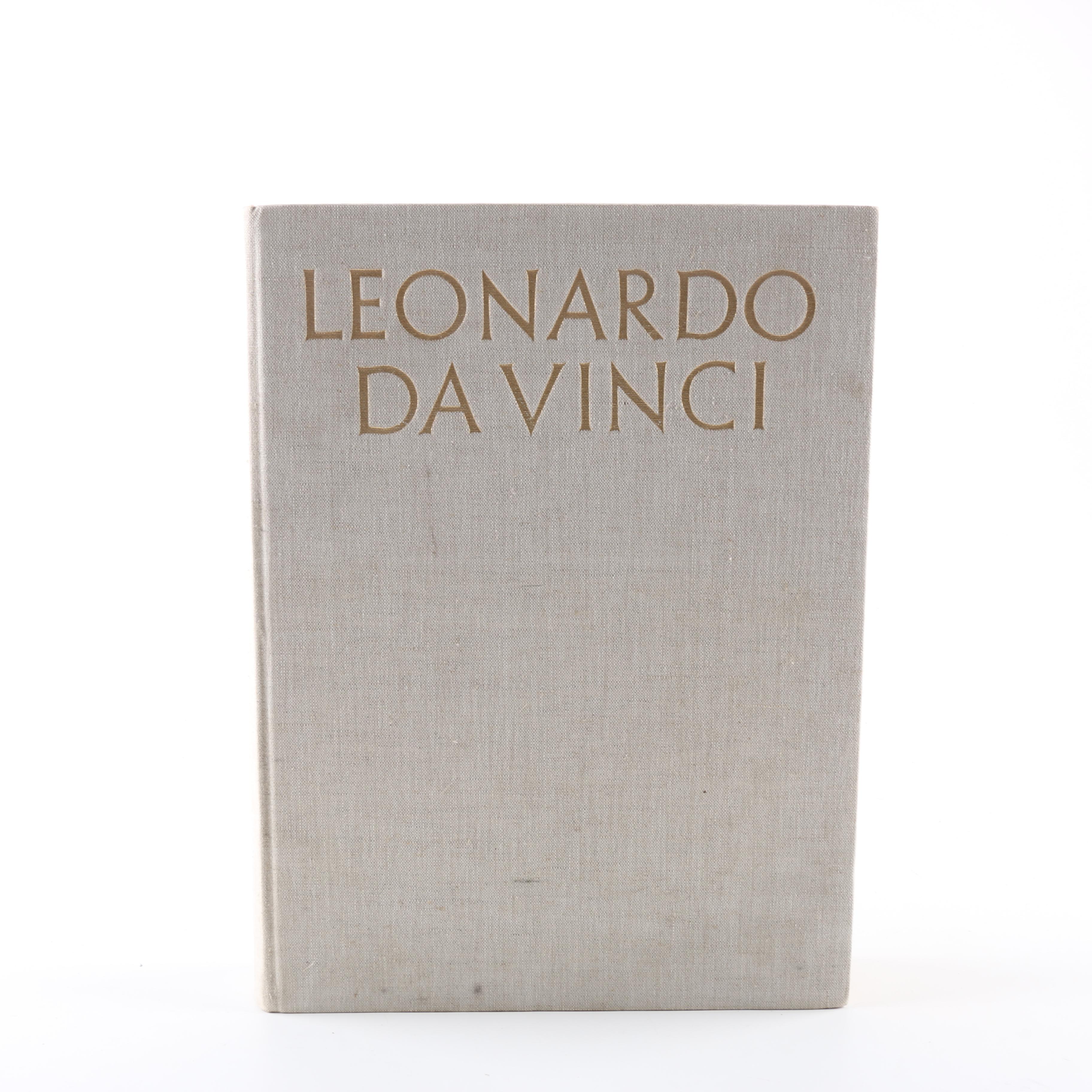 1956 "Leonardo Da Vinci" Italian Art Book