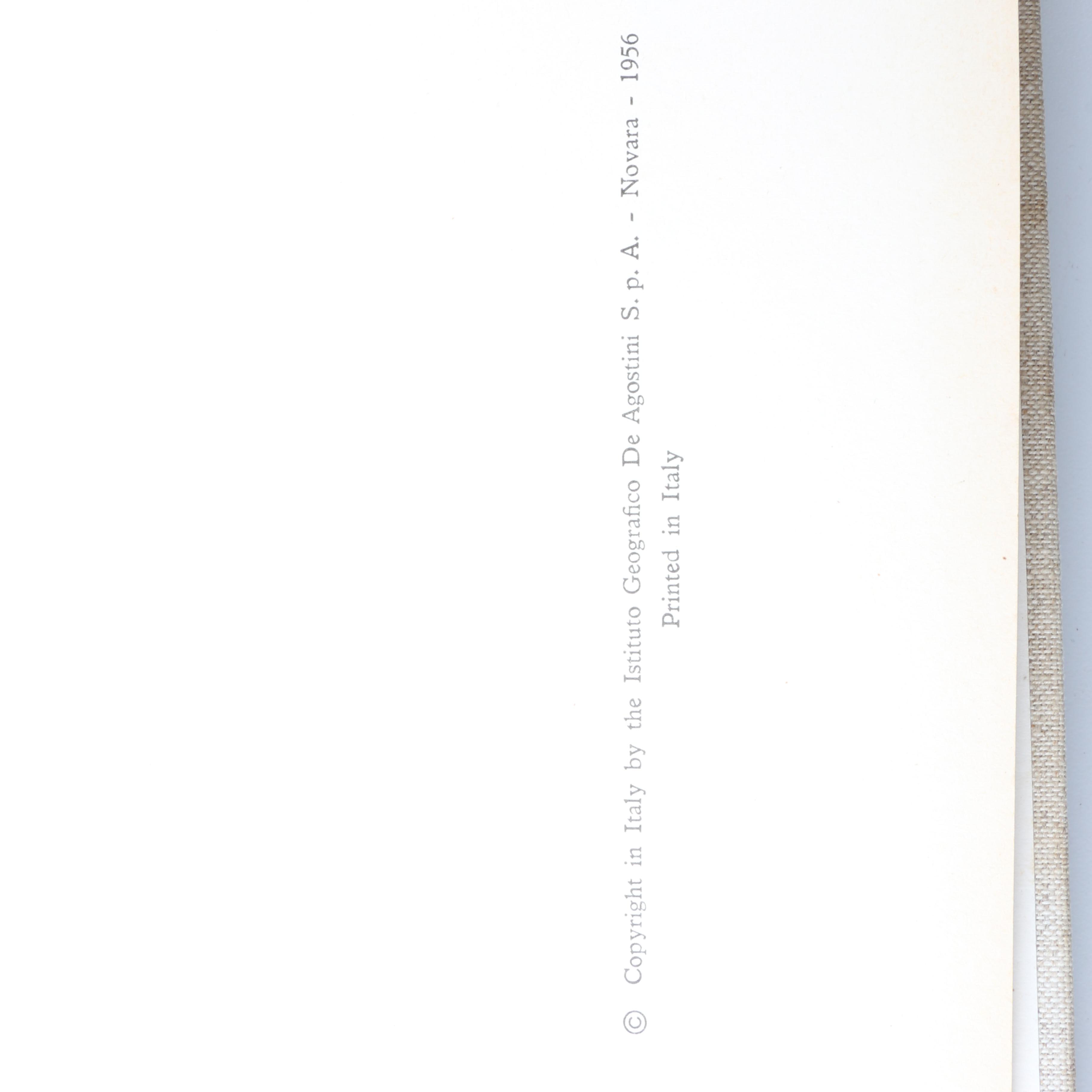 1956 "Leonardo Da Vinci" Italian Art Book