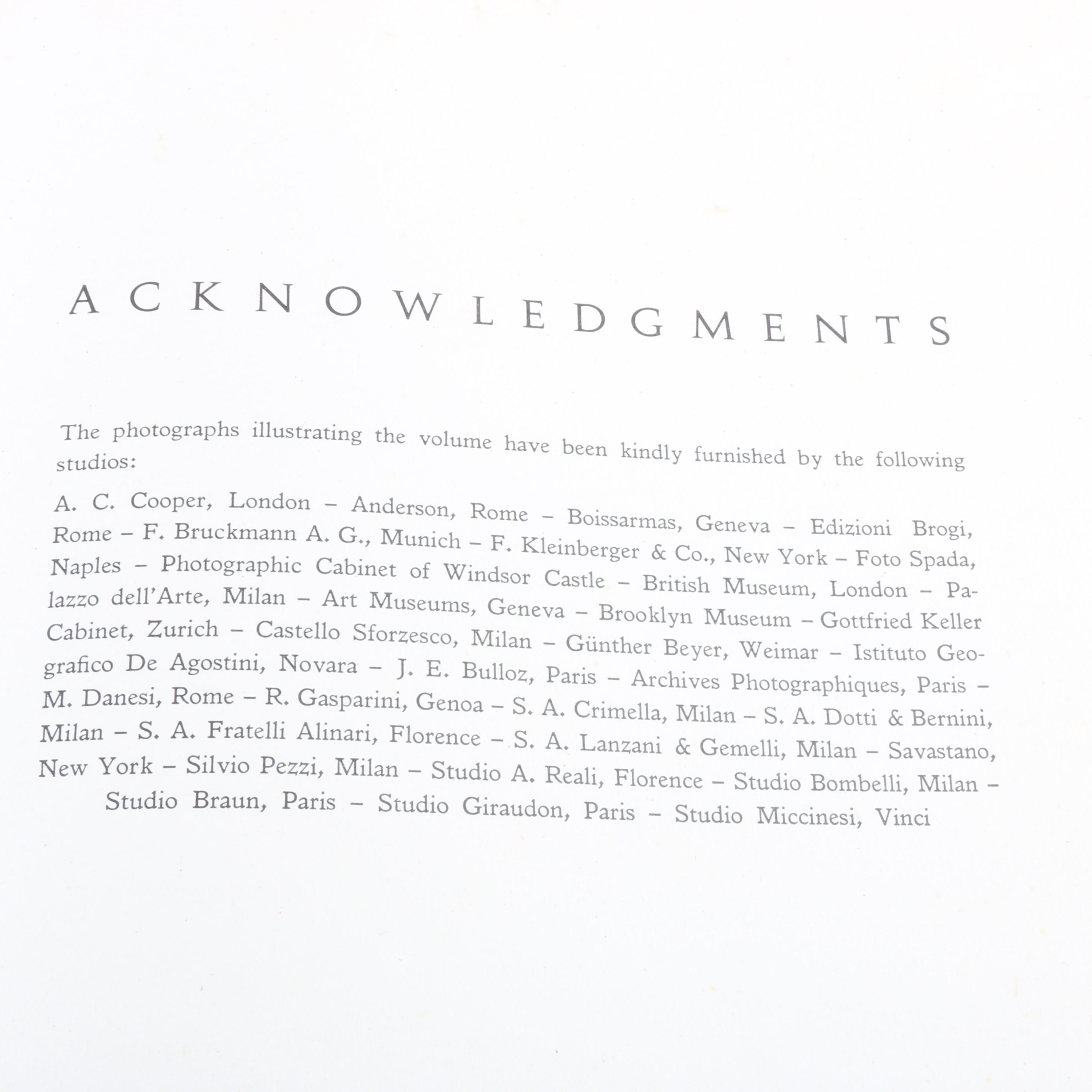 1956 "Leonardo Da Vinci" Italian Art Book