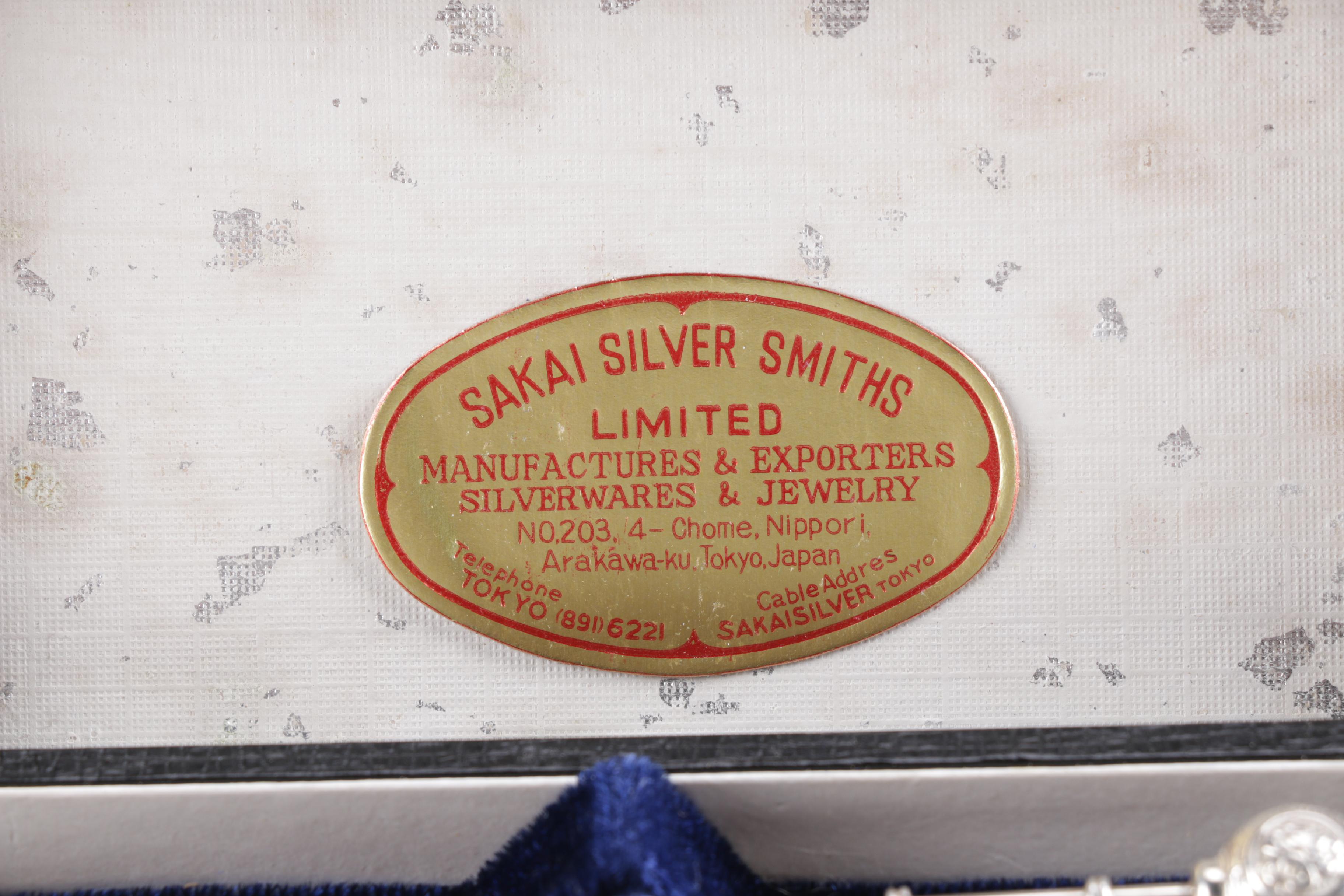 Sakai Silver Smiths Japanese Sterling Silver Cocktail Forks