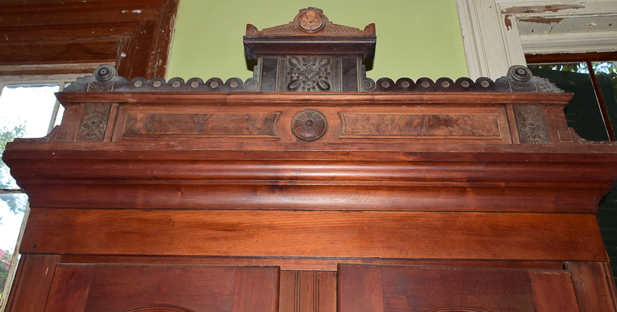 Antique Victorian Eastlake Style Wardrobe