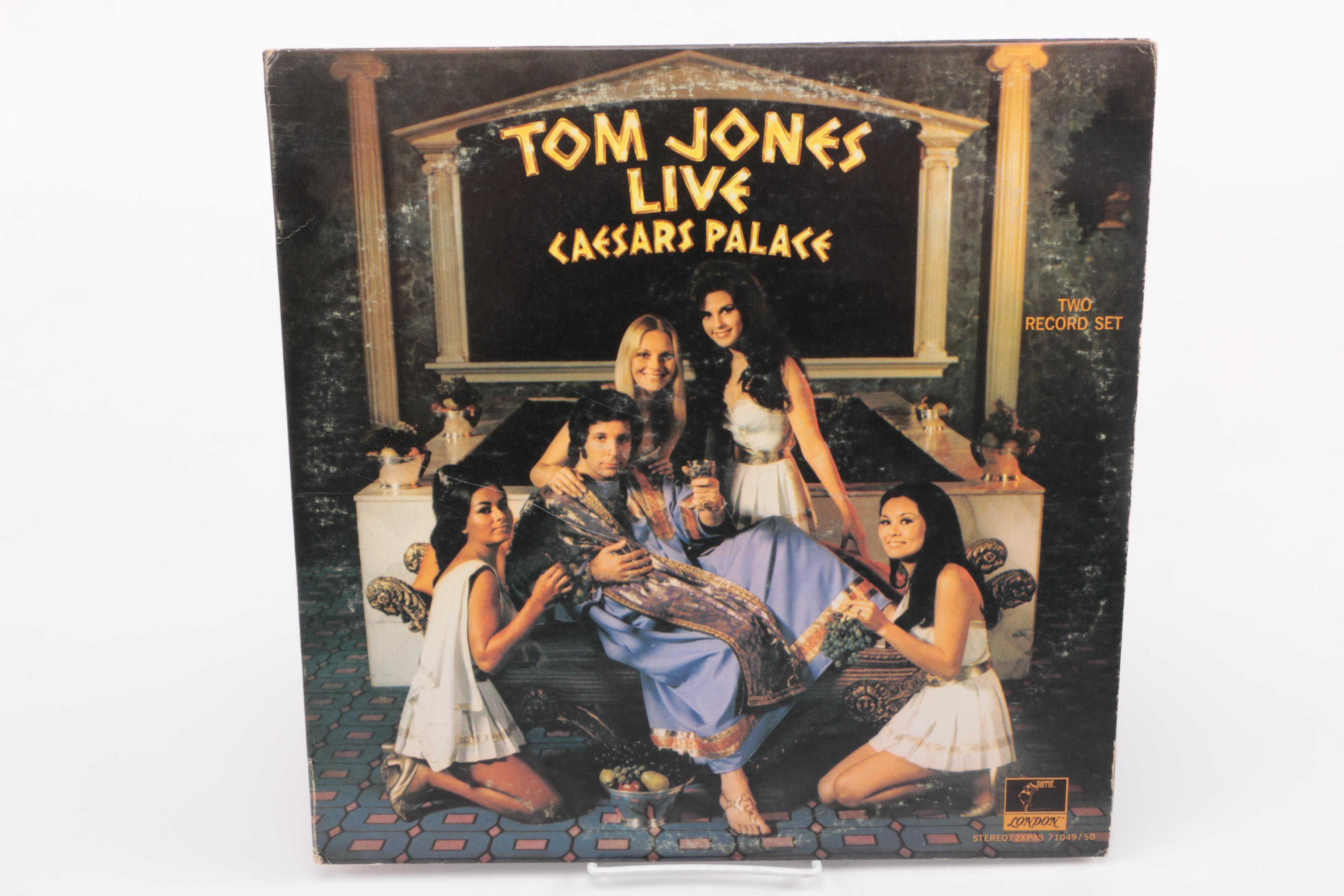 Vintage Lounge and Crooner Records Including Dean Martin, Tom Jones