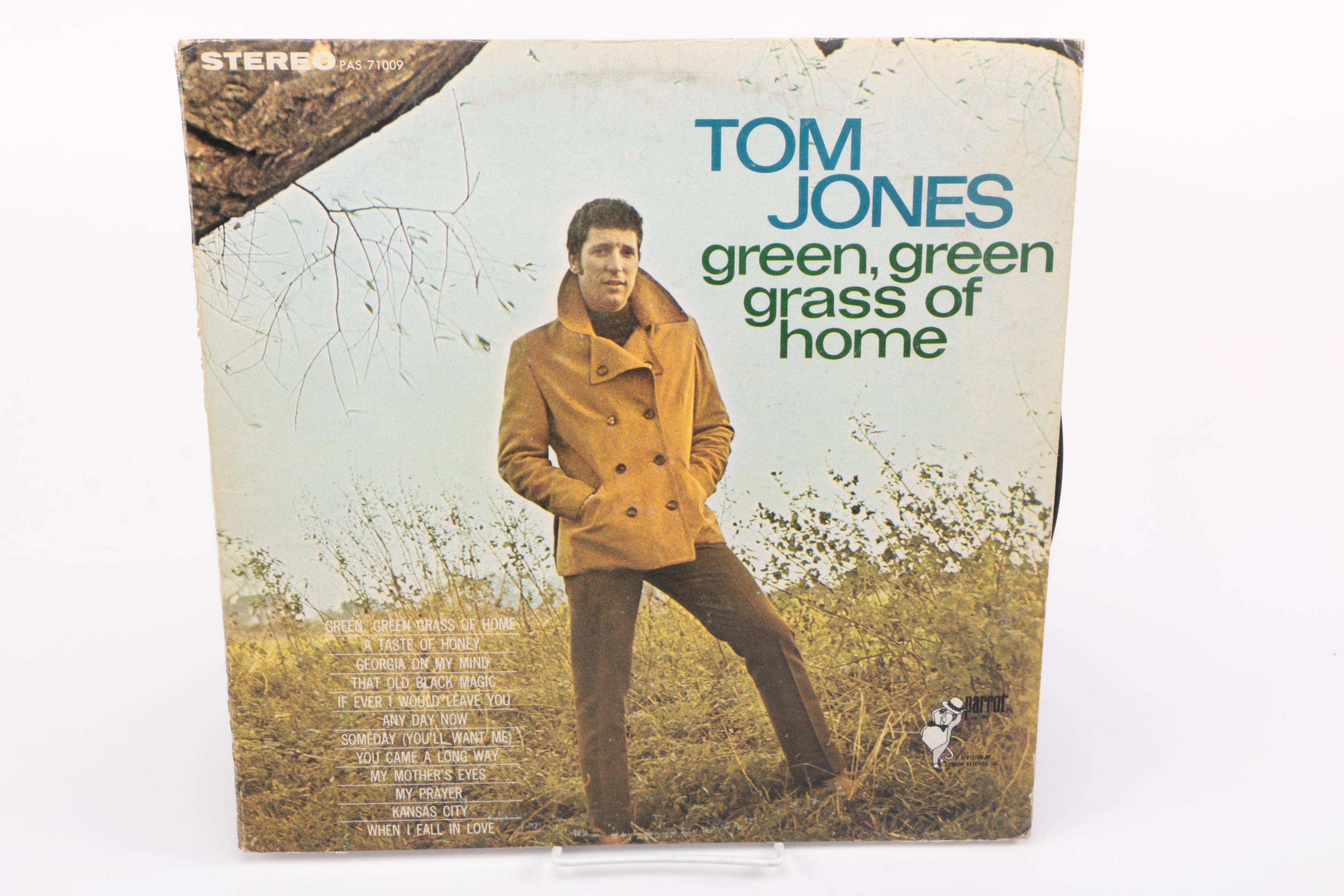 Vintage Lounge and Crooner Records Including Dean Martin, Tom Jones