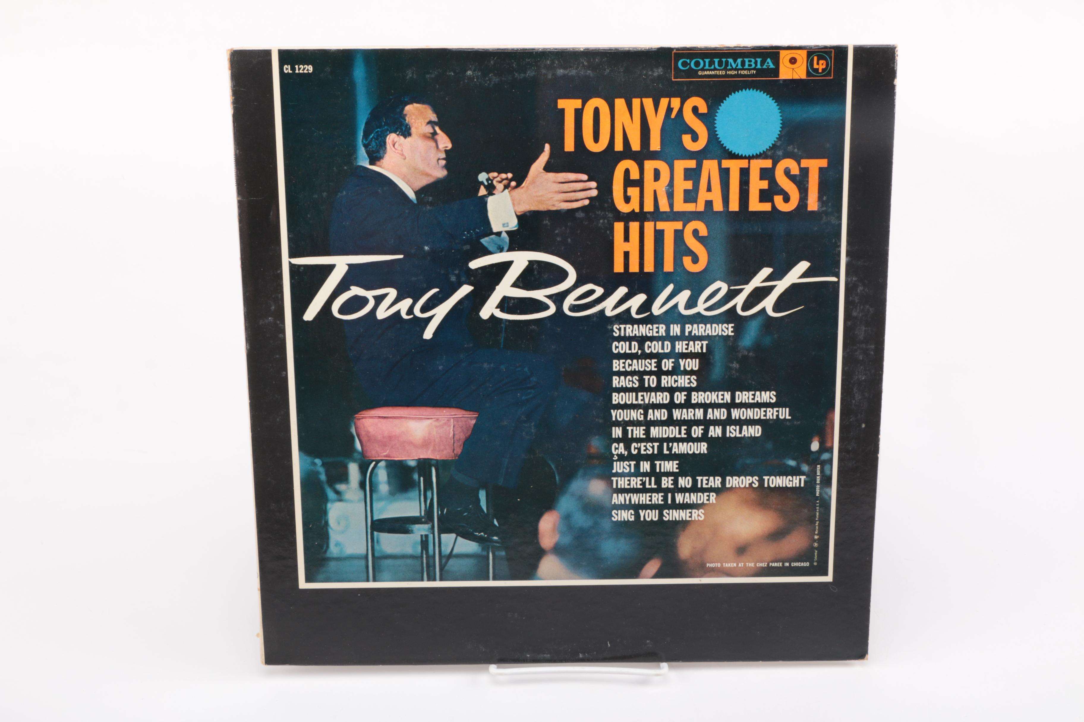 Vintage Lounge and Crooner Records Including Dean Martin, Tom Jones