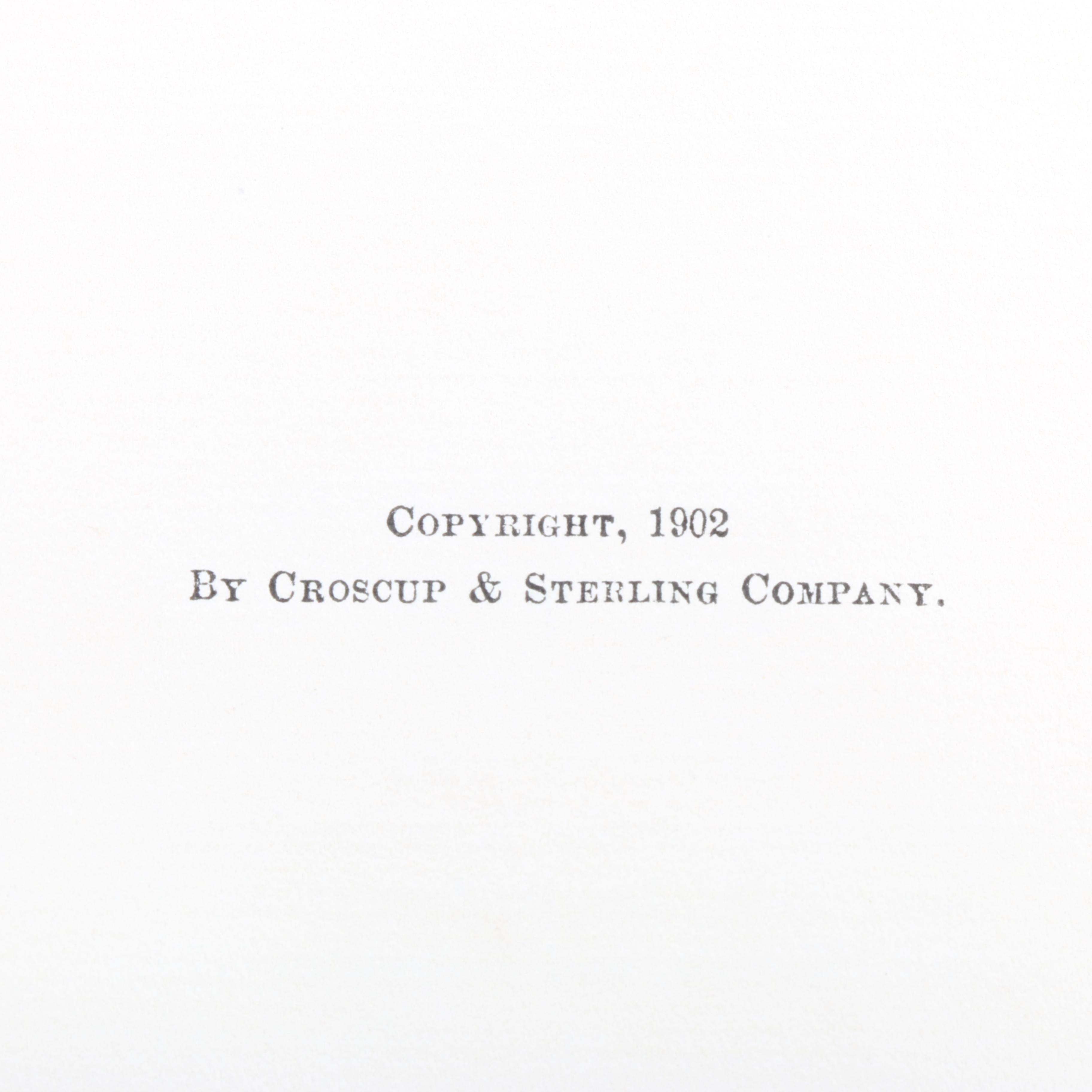 Six Antique Volumes of "The Complete Works of Henry Fielding Esq."