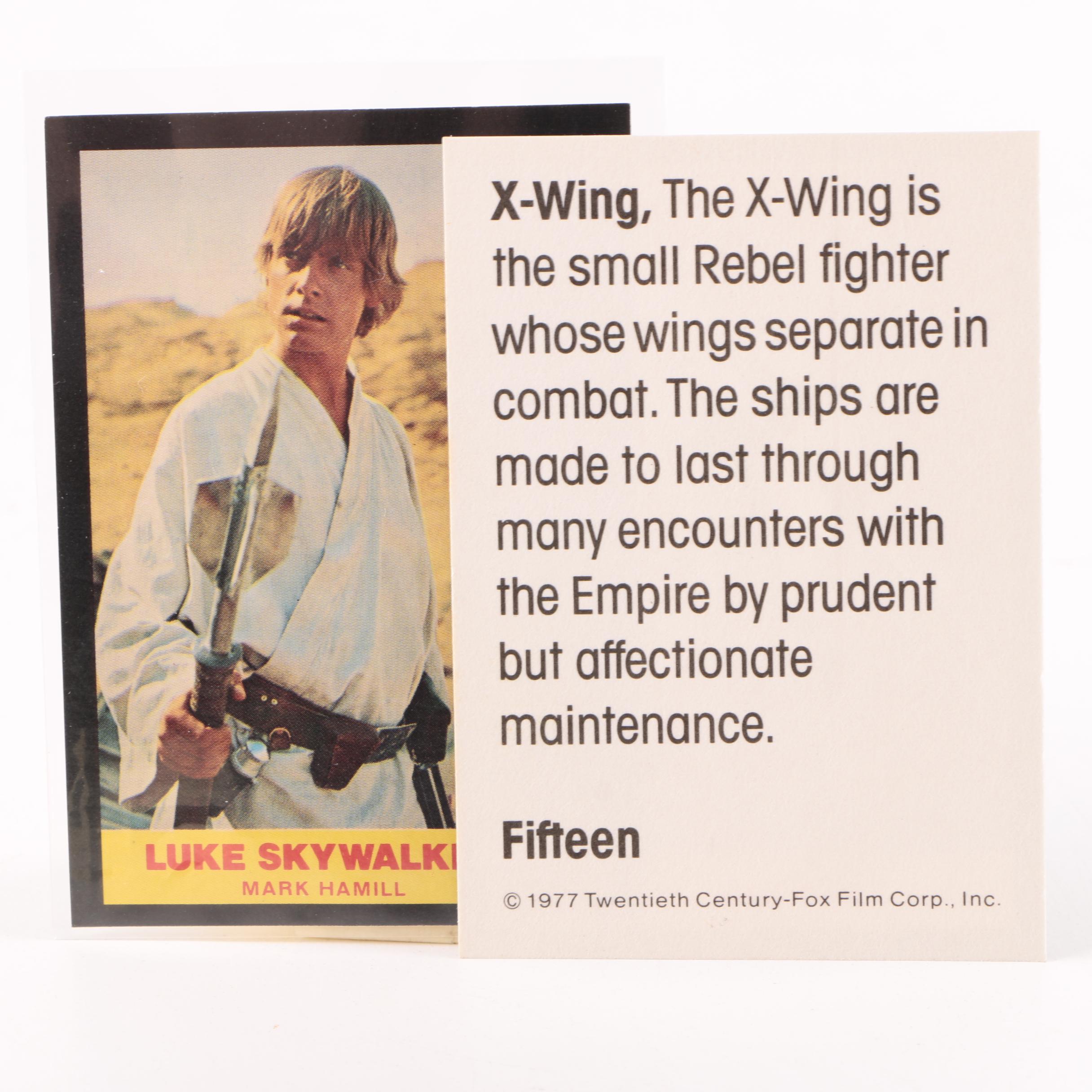 1977 Wonderbread Star Wars Trading Cards