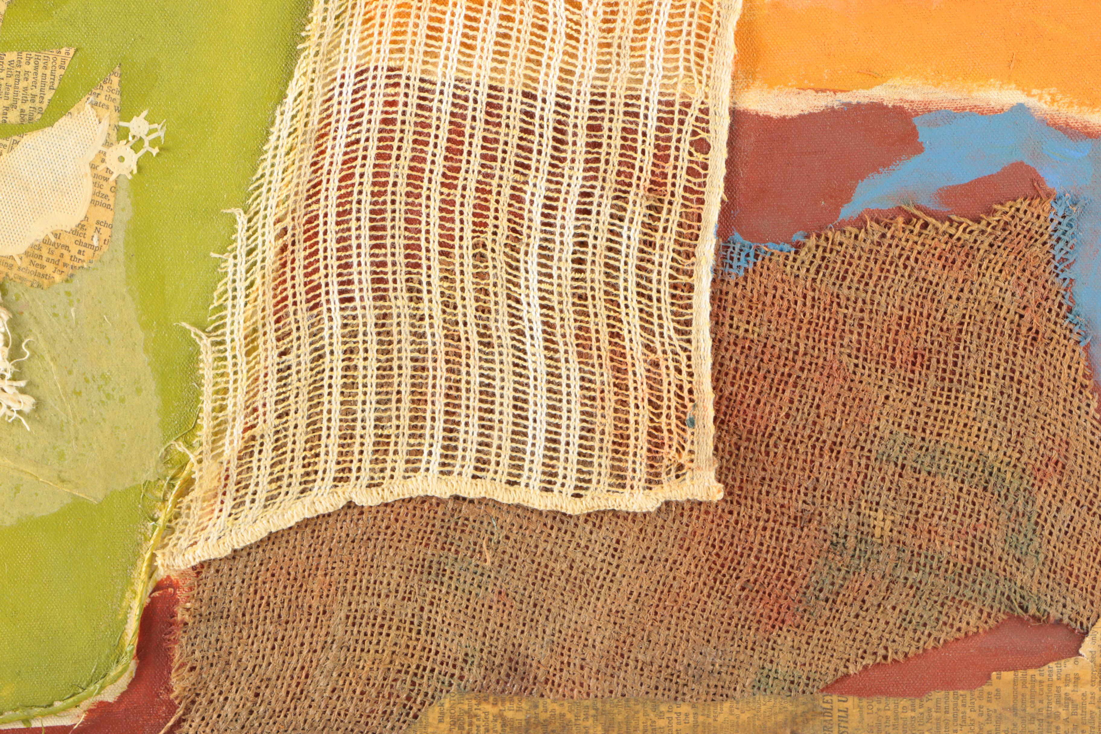 Mixed Media Abstract Painting